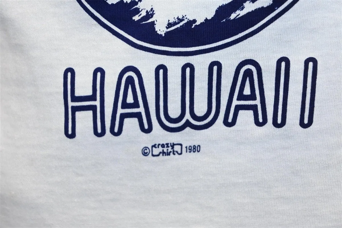 80s Hawaii Rainbow Sailboat Sailing Crazy Shirts t-shirt Small