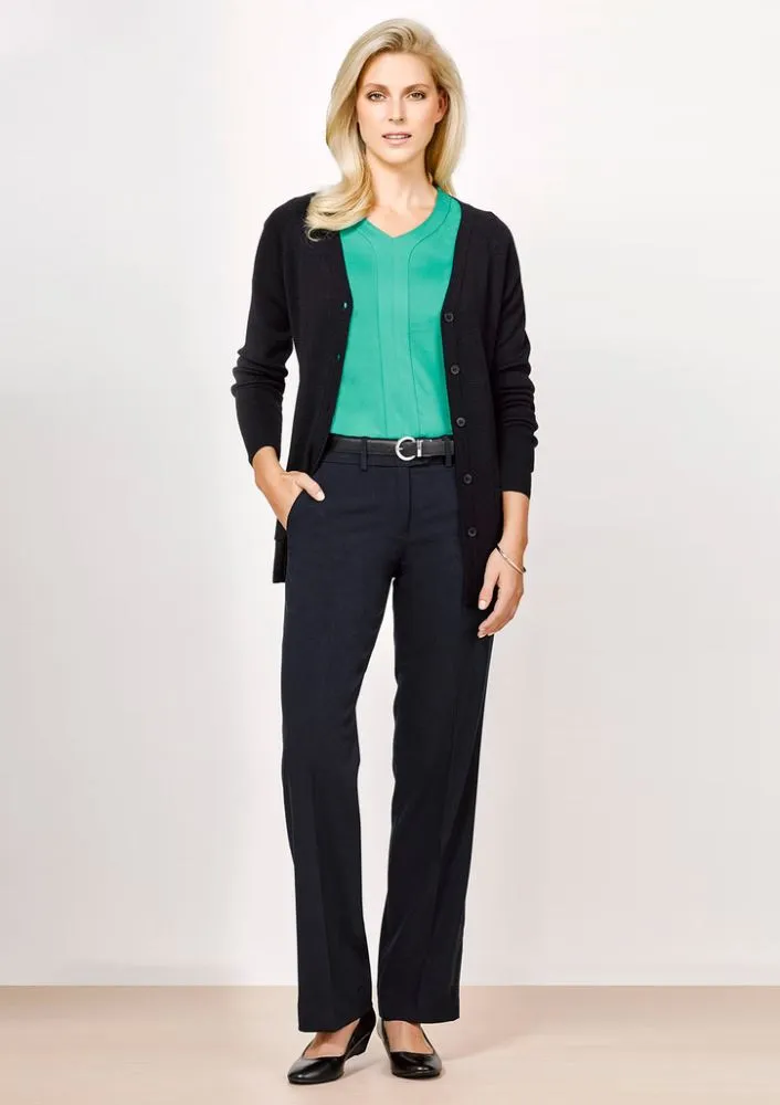 Advatex Ladies Adjustable Waist Pant - Black - 8 - Biz Collection