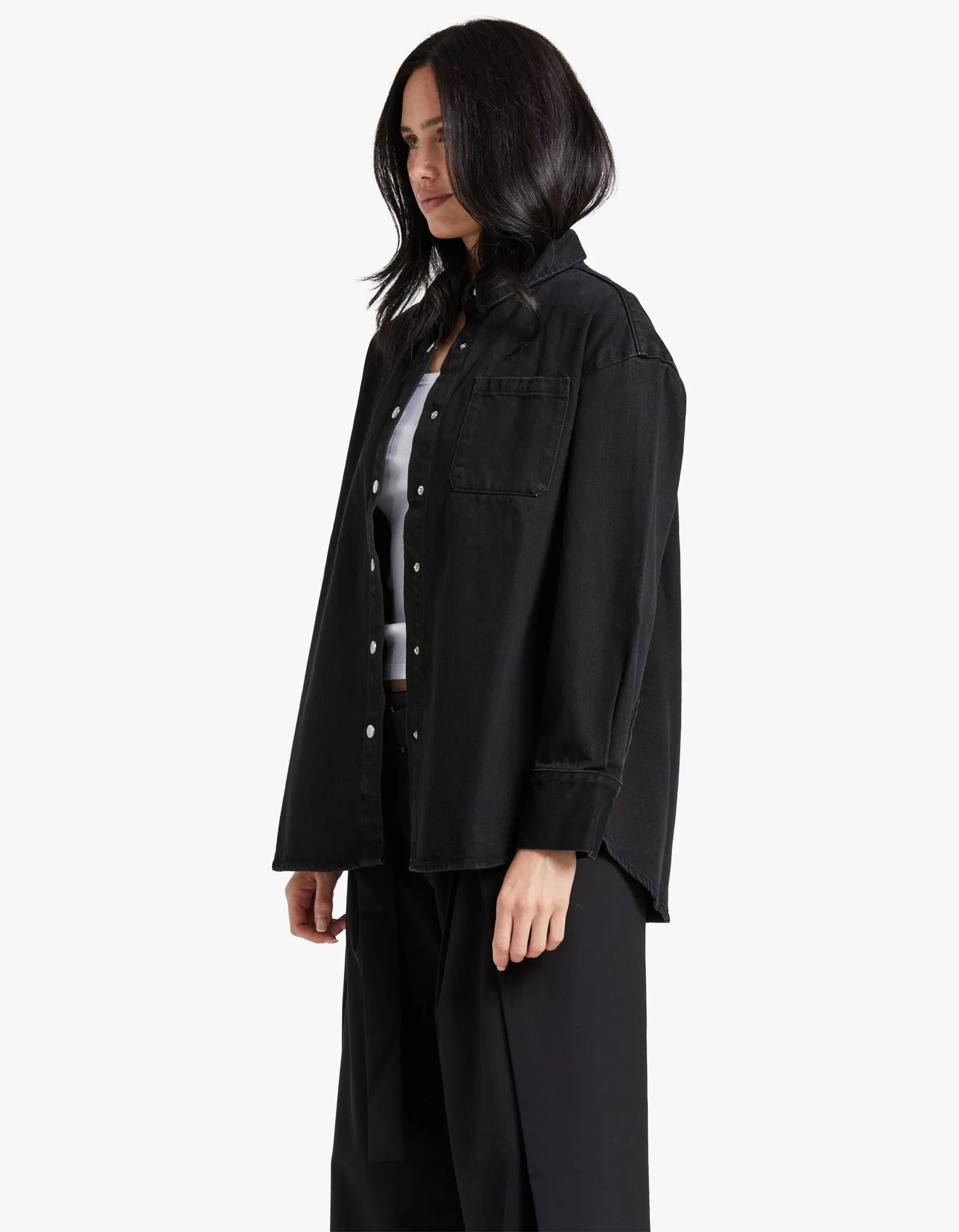 Alfalfa Shirt - Black