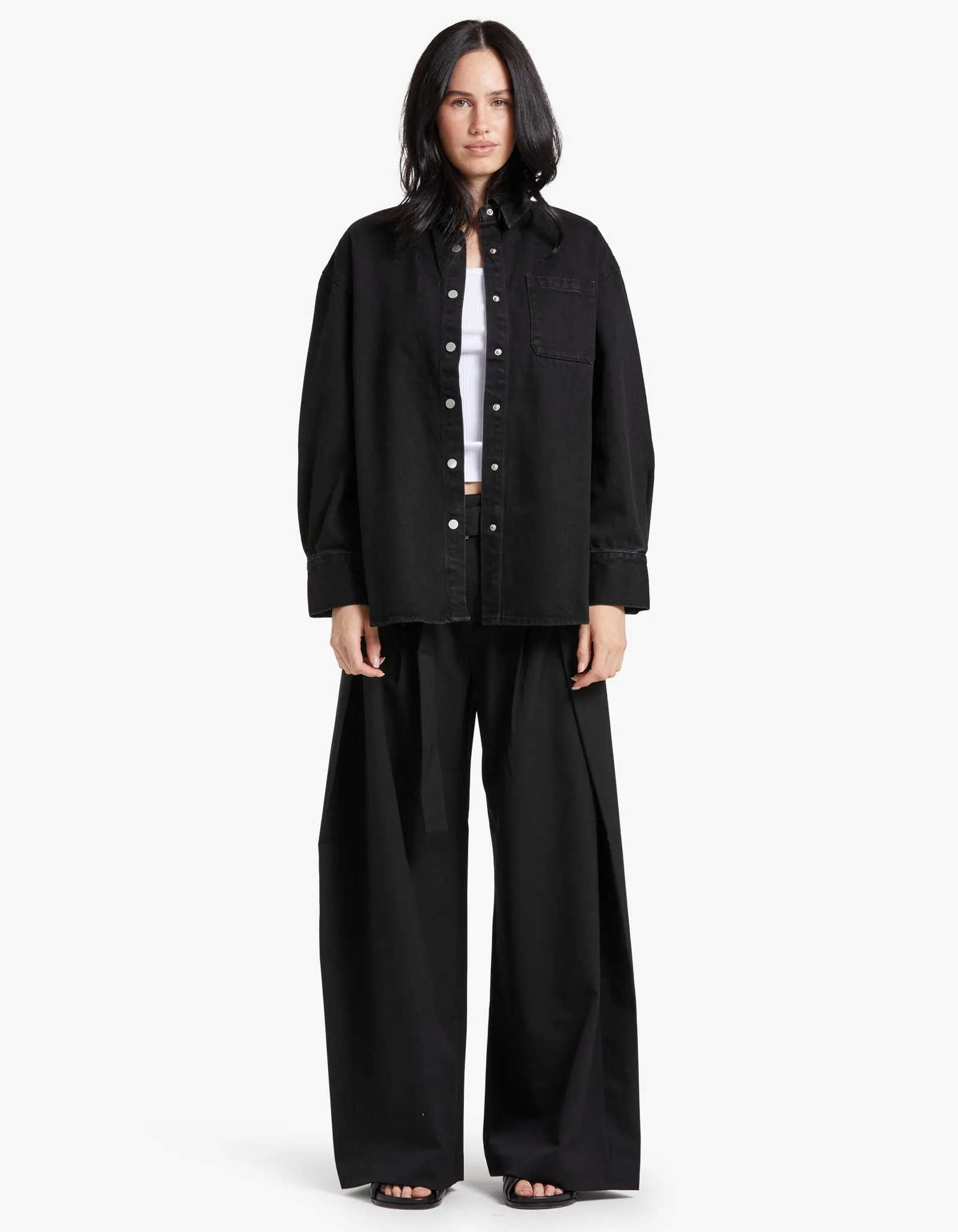 Alfalfa Shirt - Black