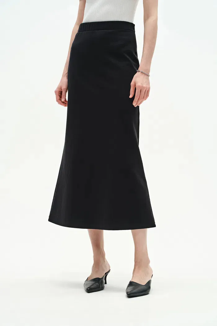 Alina Maxi Skirt in Cotton Blend