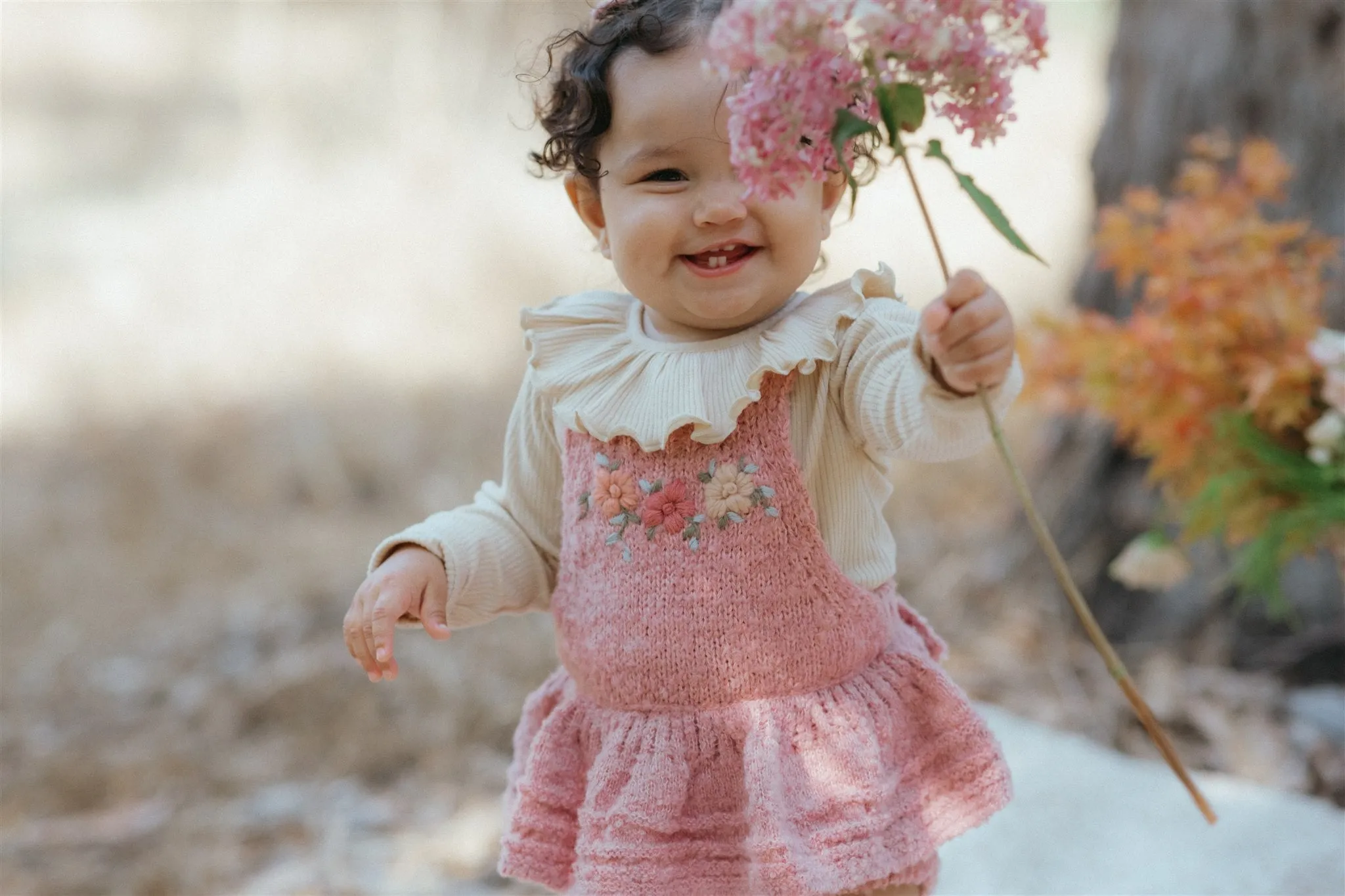 Amelia Romper - Rosewood