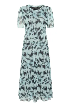 Anaika Maxi Dress - Sea Jet Diffusion Print
