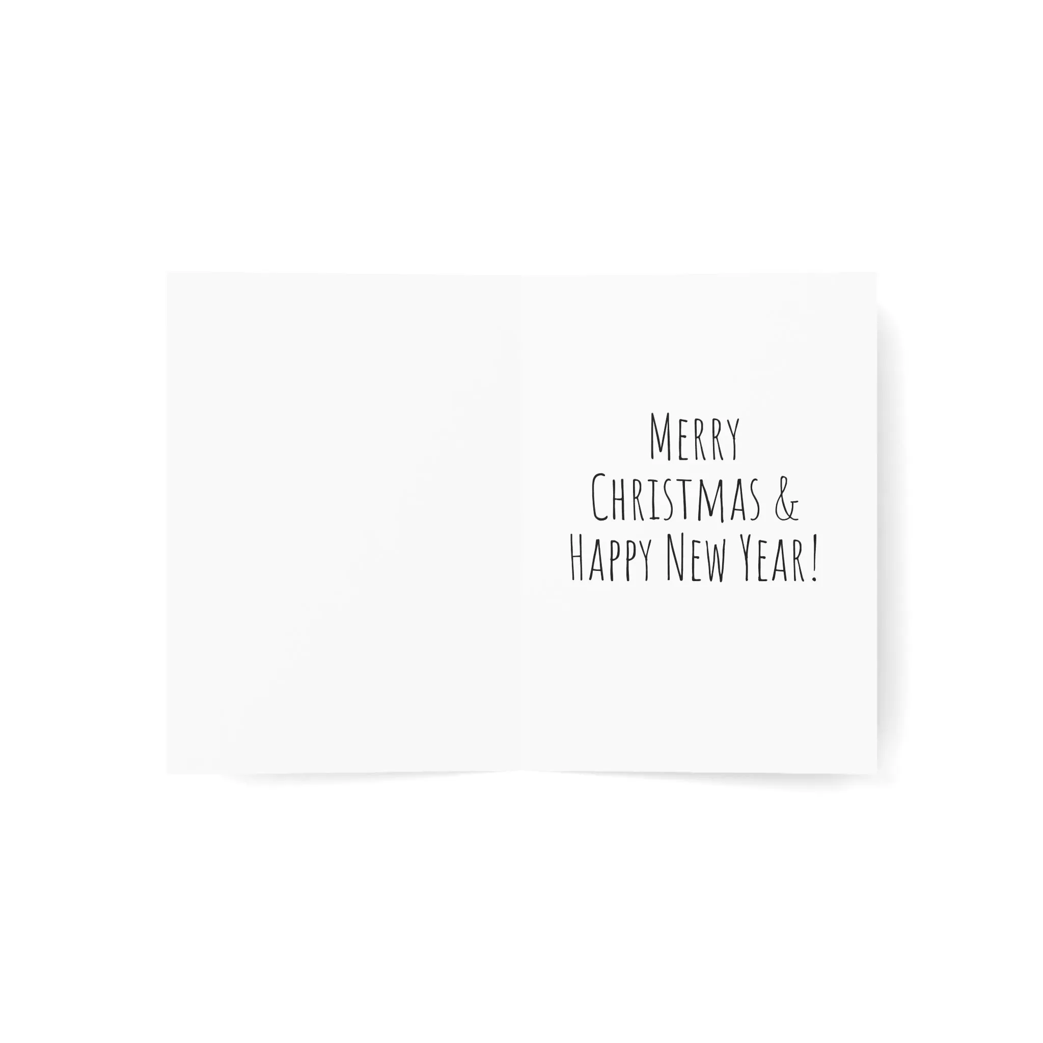 Babushka Cat Christmas Greeting Cards Set of 10