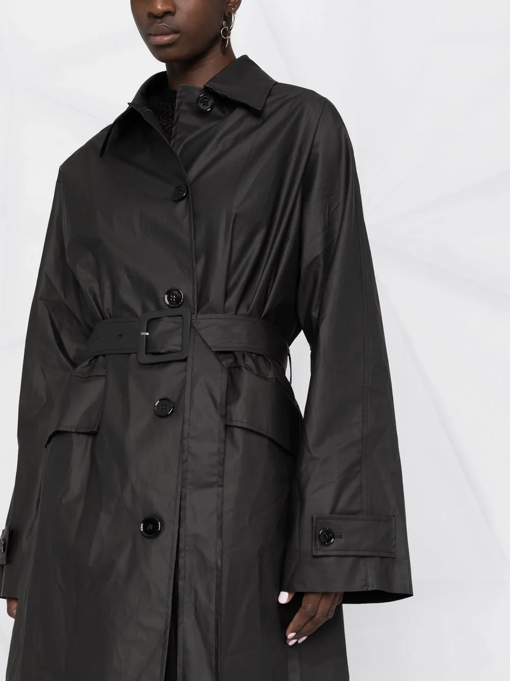 belted trench coat