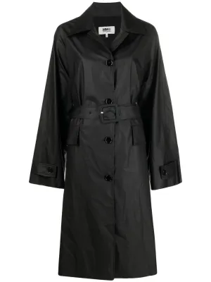 belted trench coat