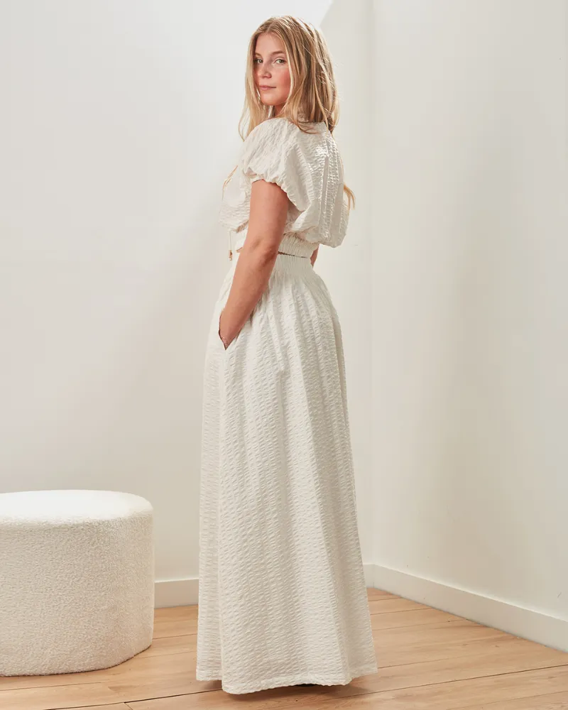 Capri Skirt - White
