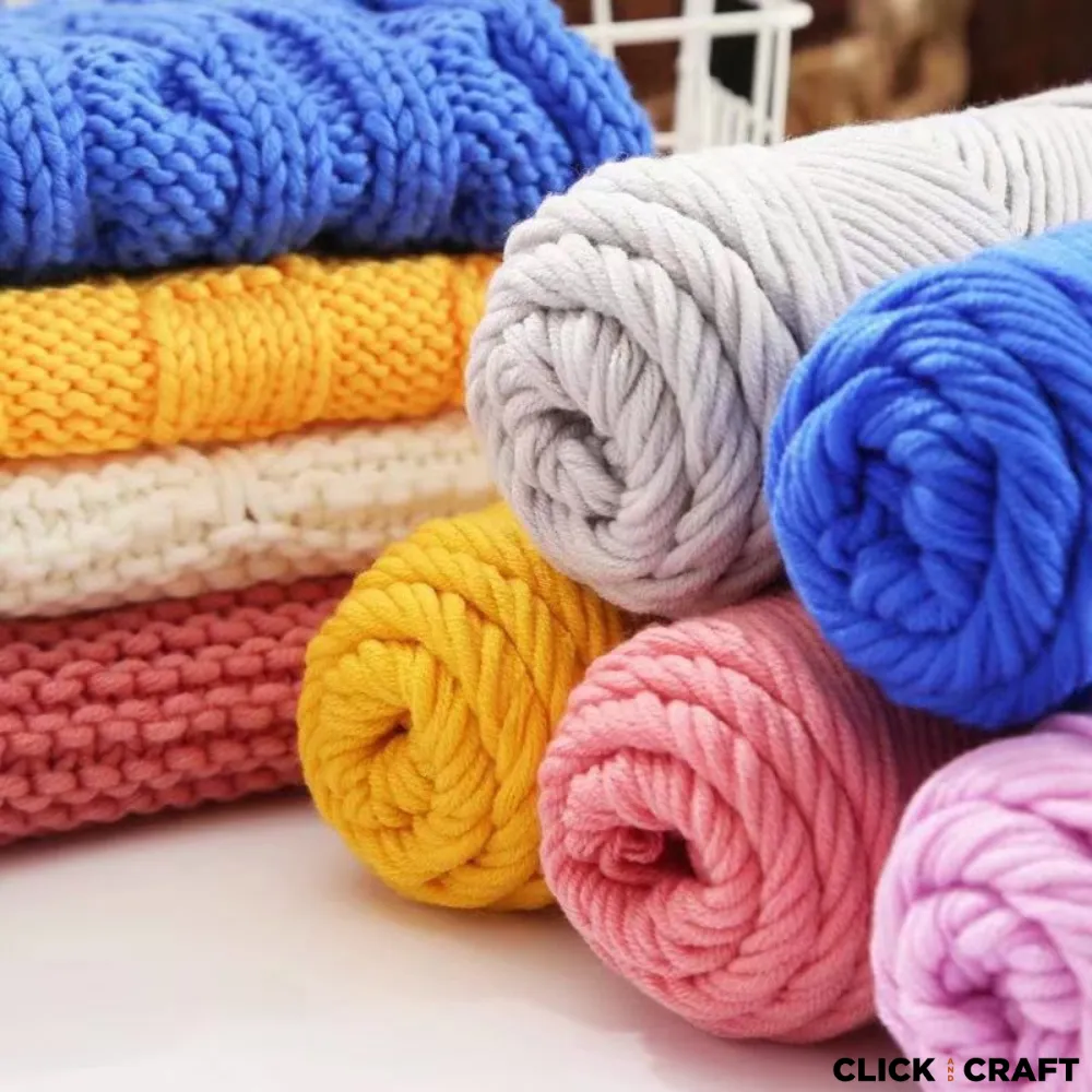 Caramel Knitting Cotton Yarn | 8-ply Light Worsted Double Knitting