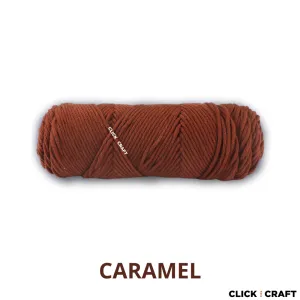 Caramel Knitting Cotton Yarn | 8-ply Light Worsted Double Knitting