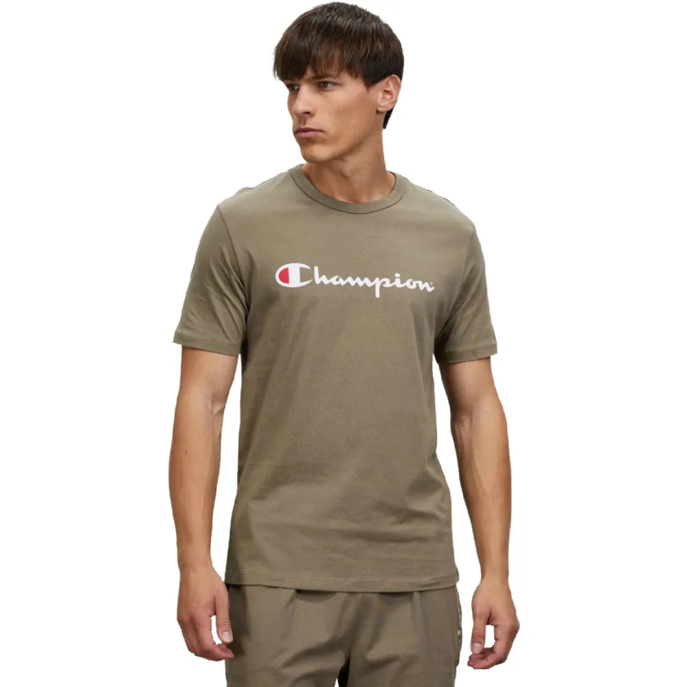 Champion Mens Ch Script S/S Tee