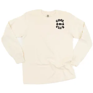 COOL Ama CLUB - Pocket Design - LONG SLEEVE COMFORT COLORS TEE