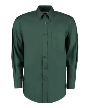 Corporate Oxford shirt long-sleeved (classic fit) | Bottle Green