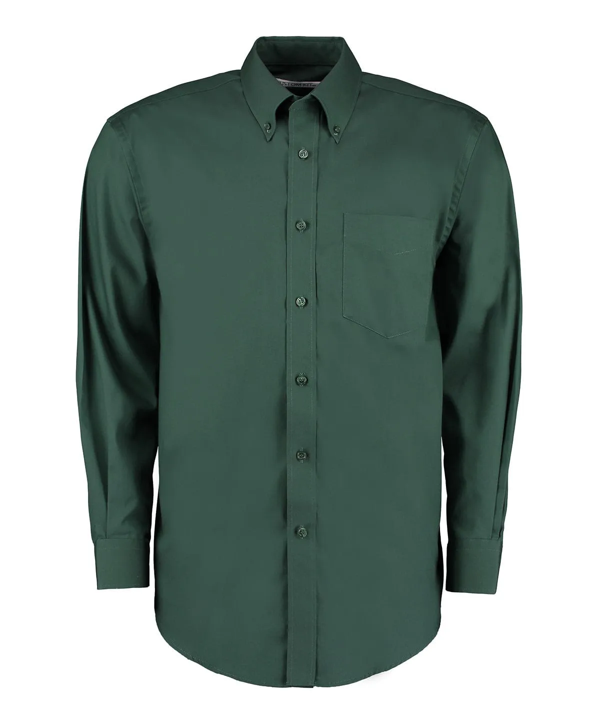 Corporate Oxford shirt long-sleeved (classic fit) | Bottle Green