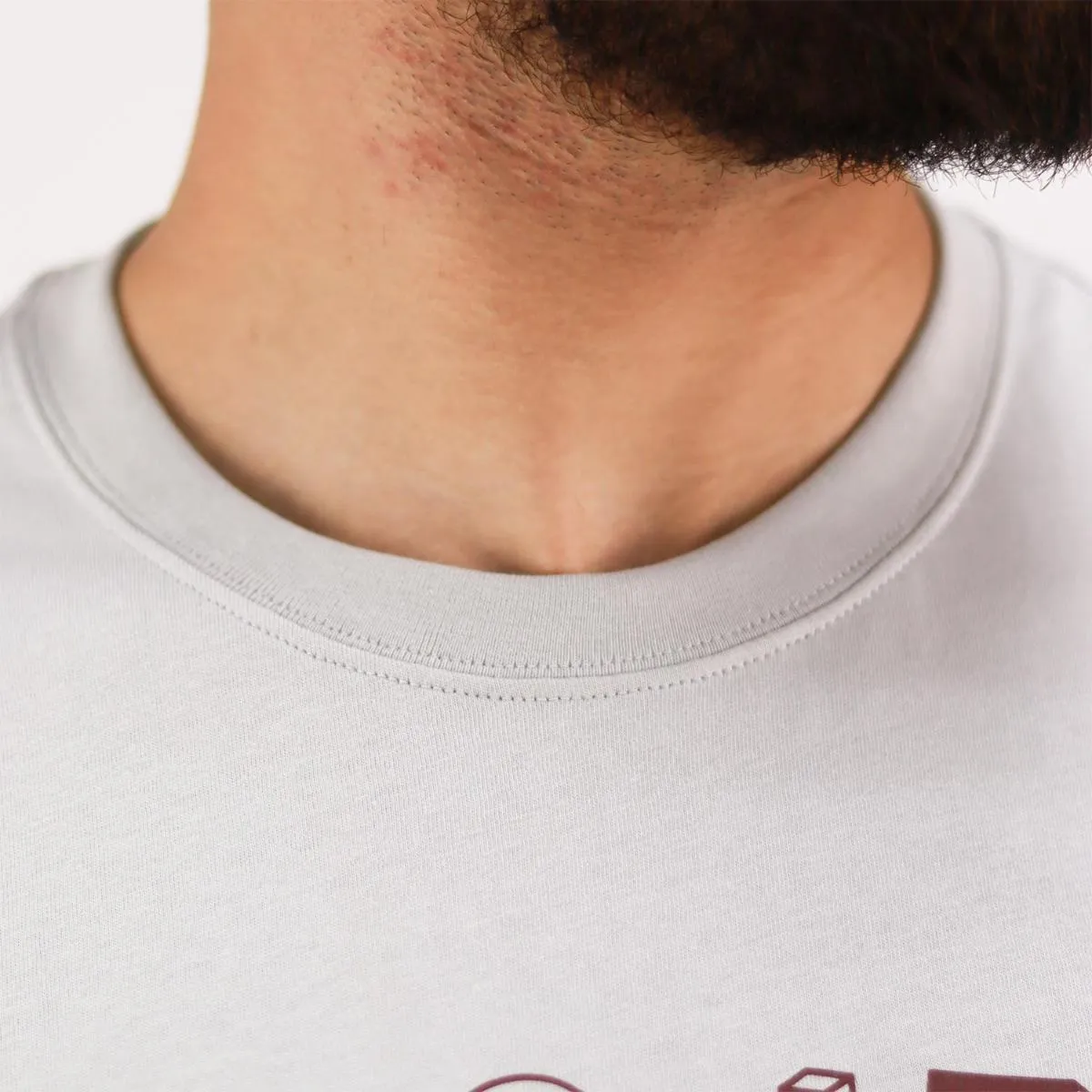 Cotton Jersey Crewneck Short Sleeve Slim Print Tees