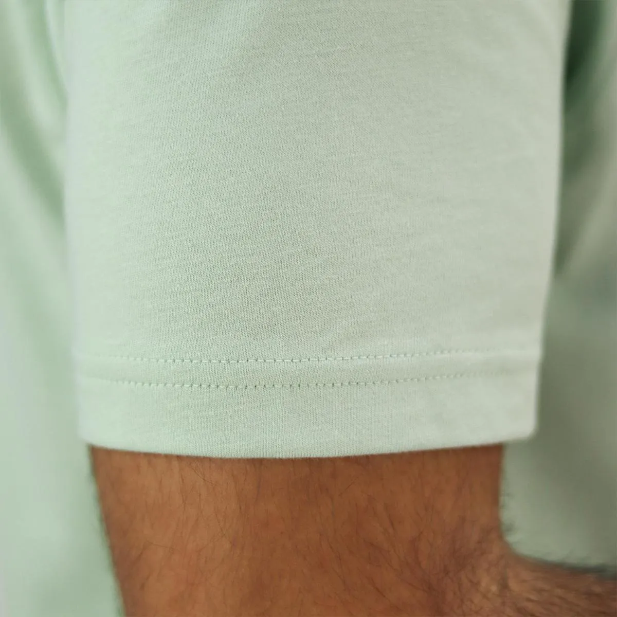 Cotton Jersey Crewneck Short Sleeve Slim Print Tees
