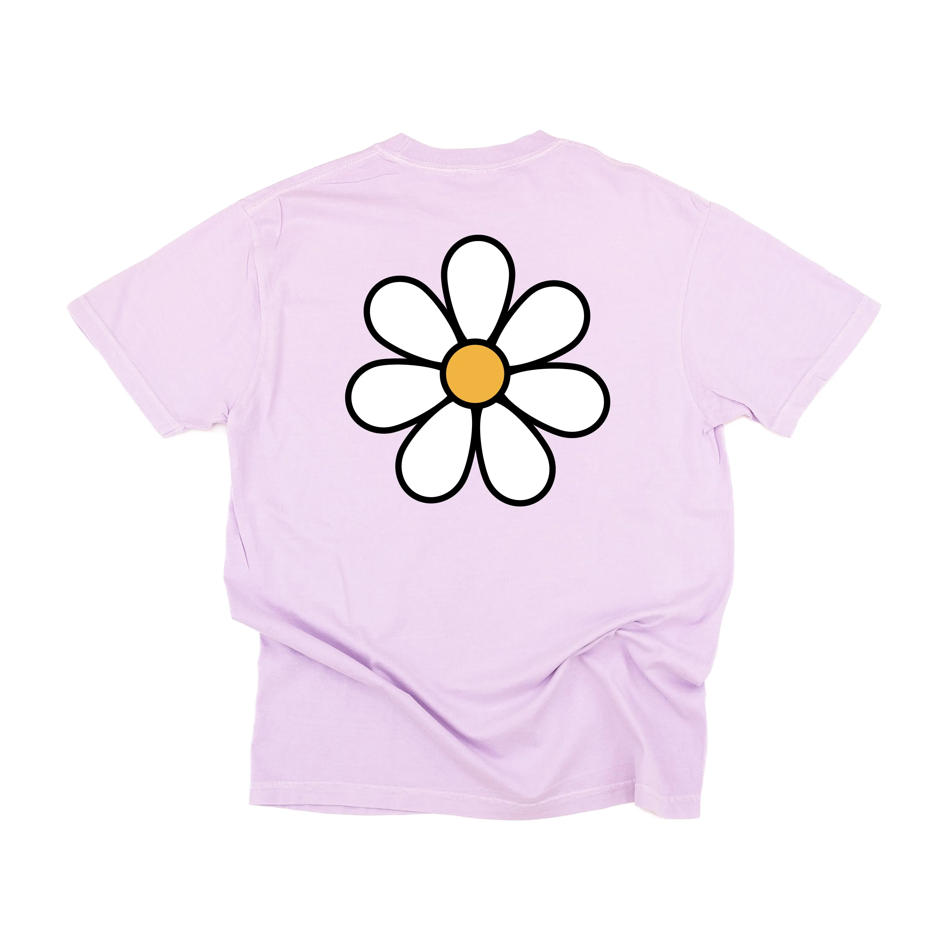 DAISY - MAMA - w/ Full Daisy on Back - SHORT SLEEVE COMFORT COLORS TEE