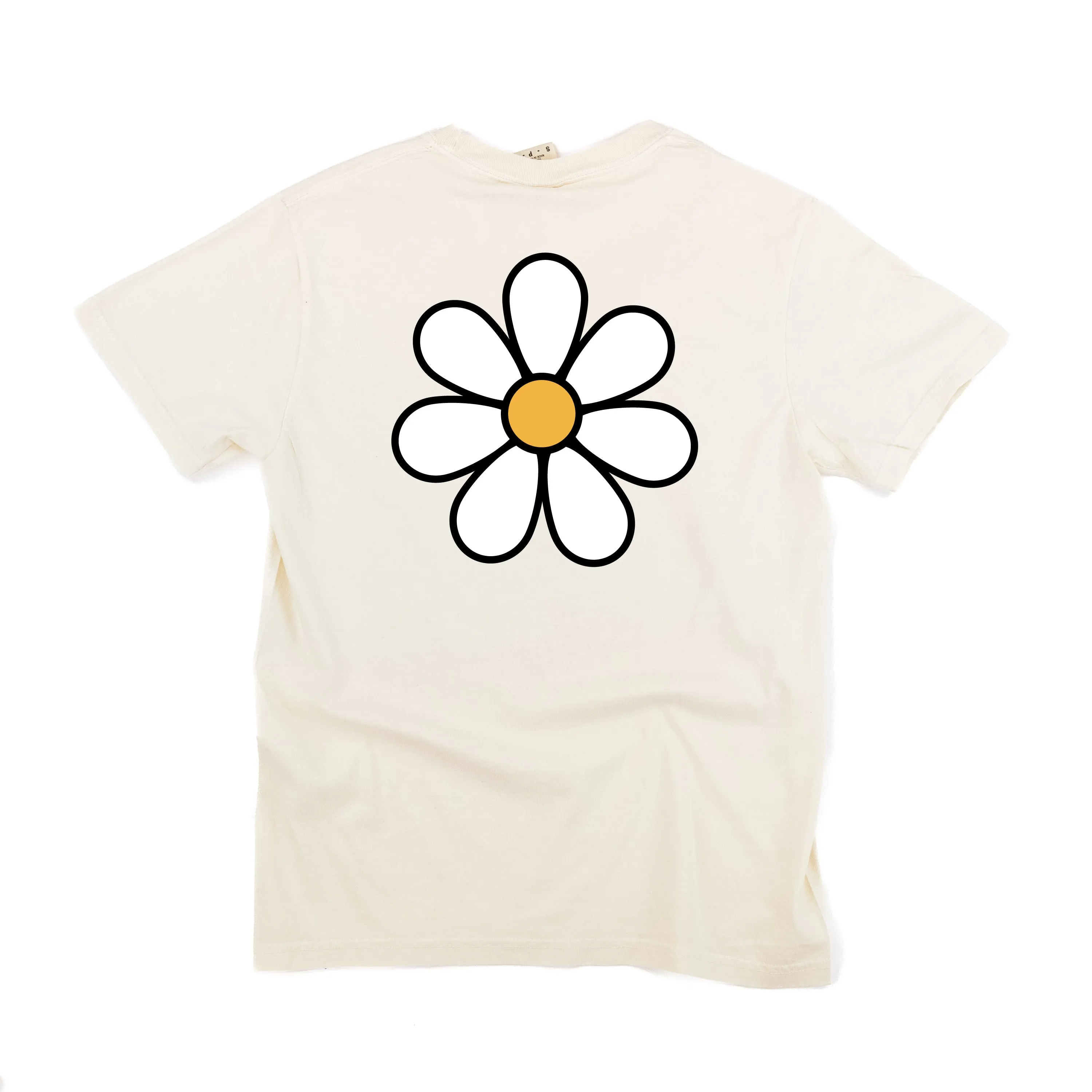 DAISY - MAMA - w/ Full Daisy on Back - SHORT SLEEVE COMFORT COLORS TEE