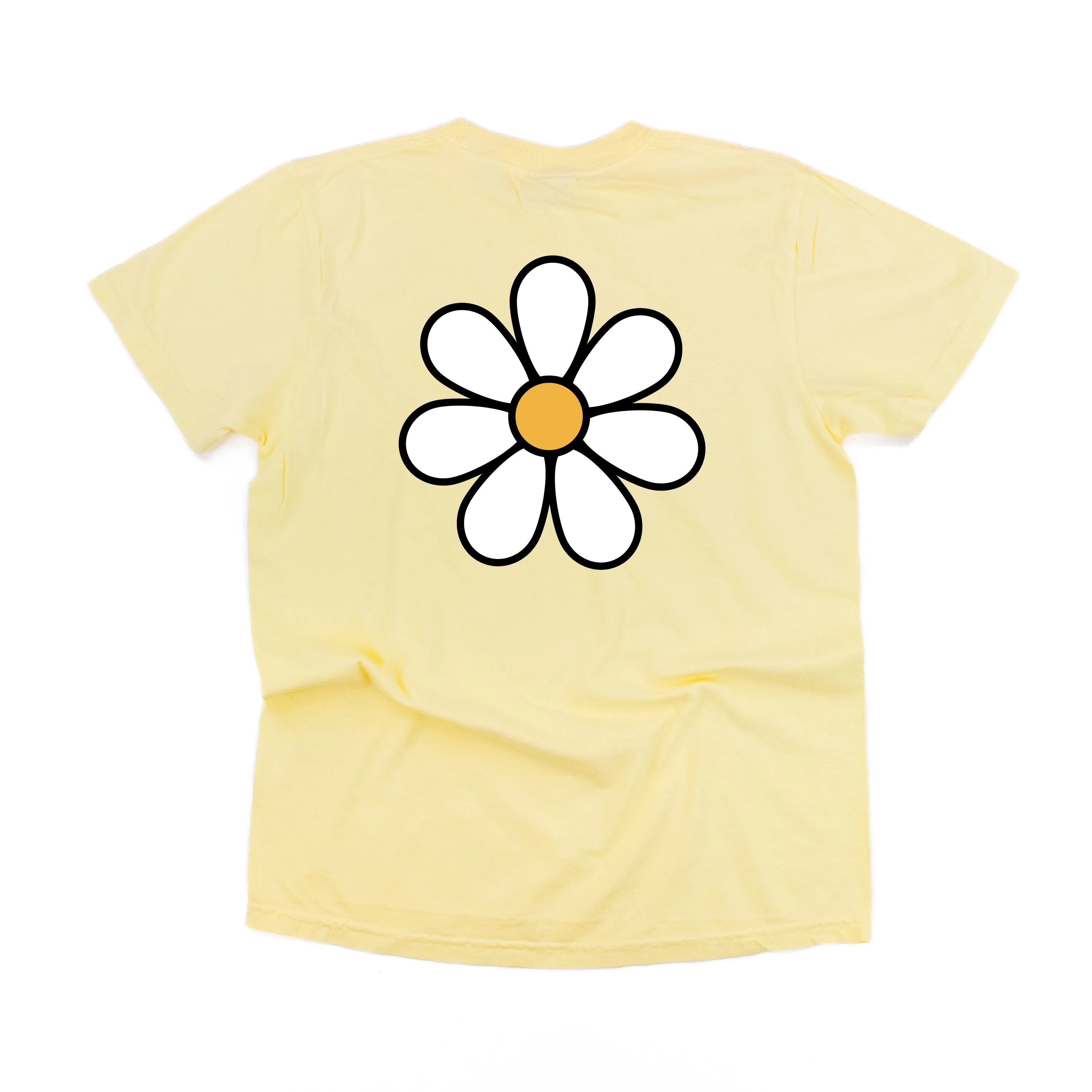 DAISY - MAMA - w/ Full Daisy on Back - SHORT SLEEVE COMFORT COLORS TEE