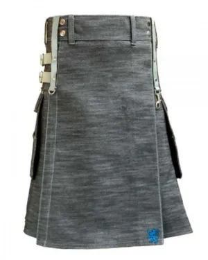 Denim Kilt for Stylish Men