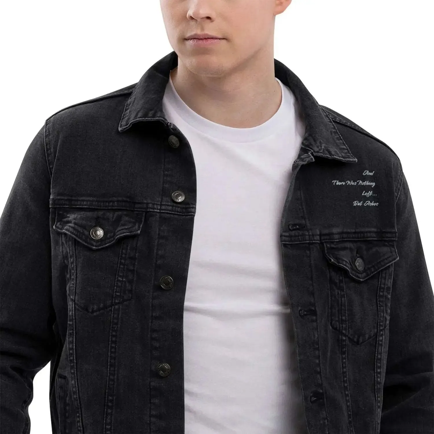 EcoWEAR Denim Jacket: Unisex, Stylish, Sustainable