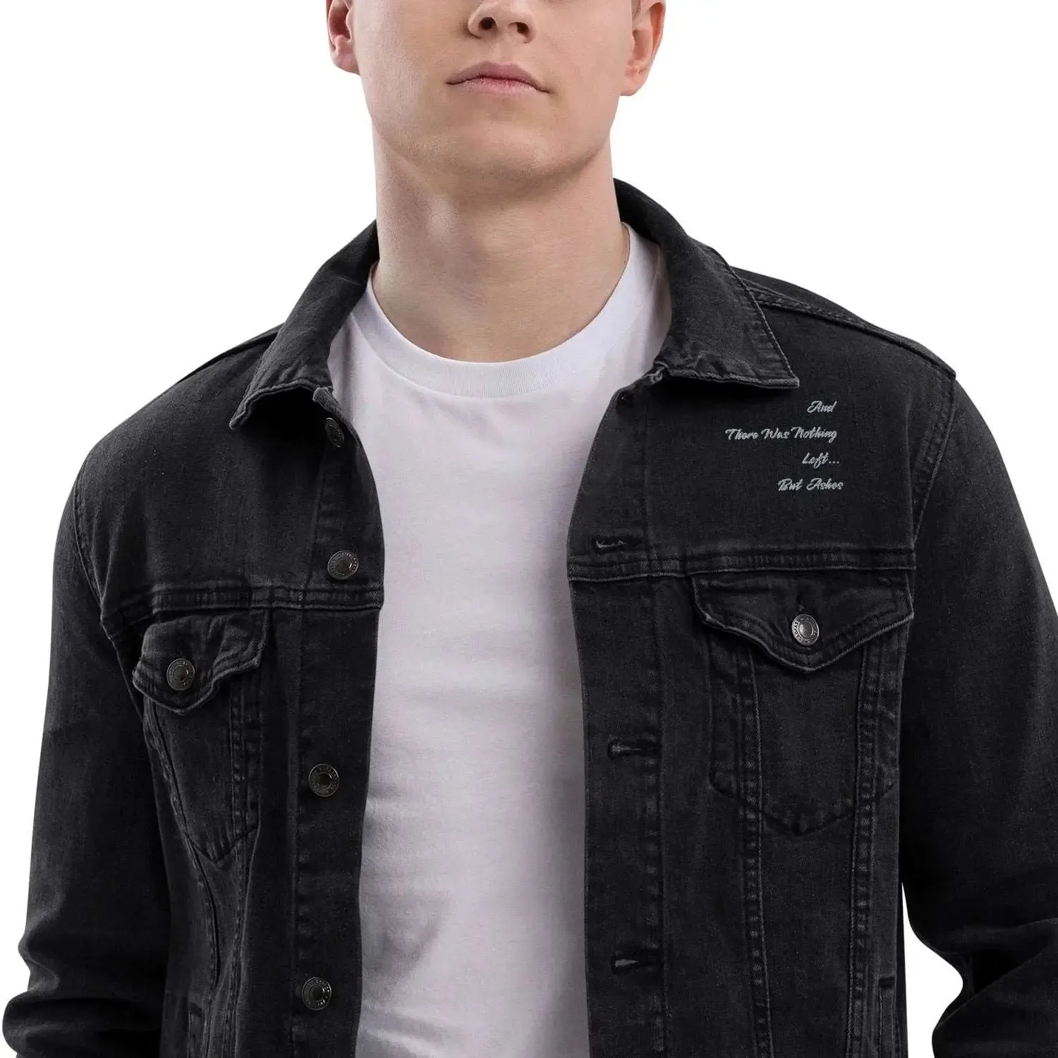 EcoWEAR Denim Jacket: Unisex, Stylish, Sustainable