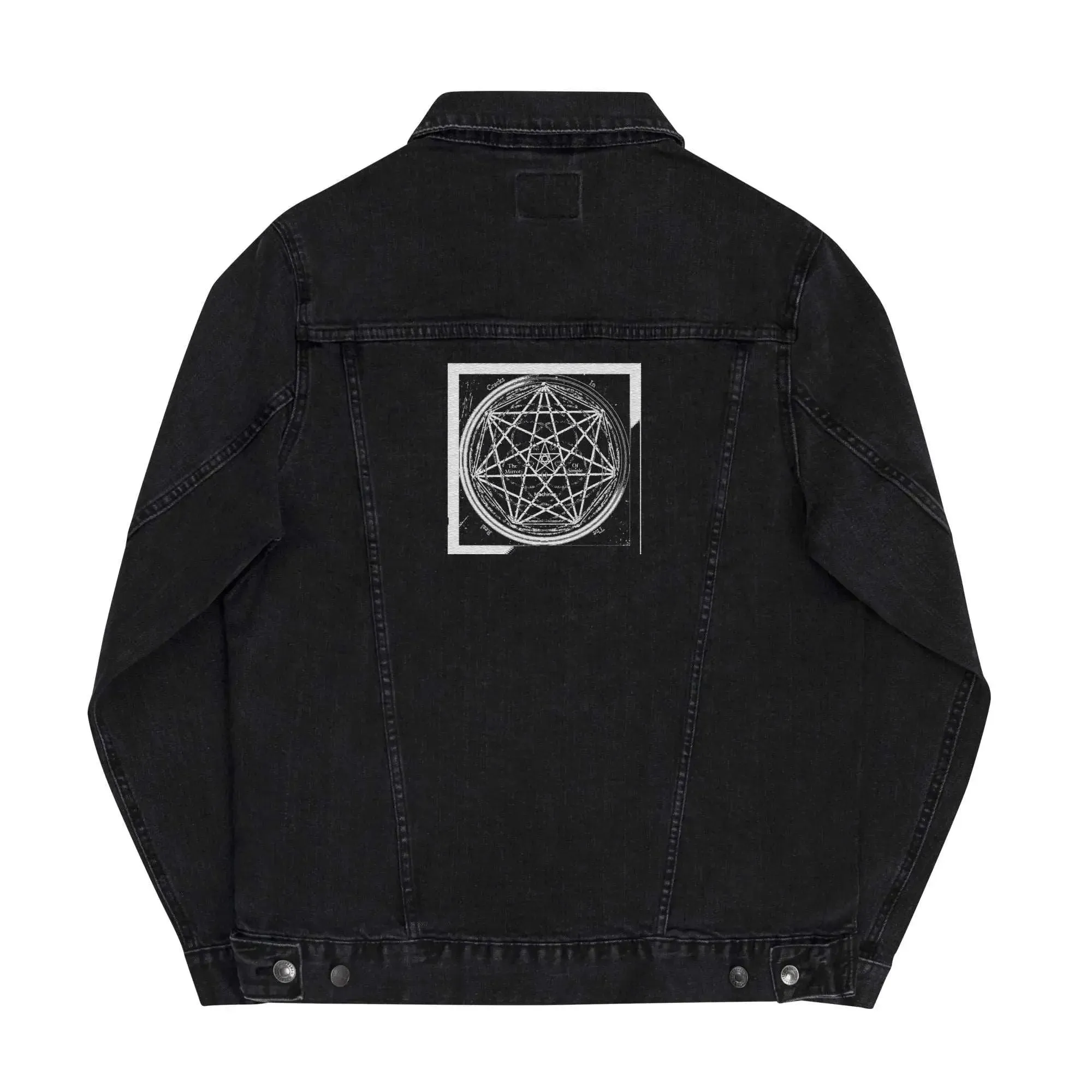 EcoWEAR Denim Jacket: Unisex, Stylish, Sustainable