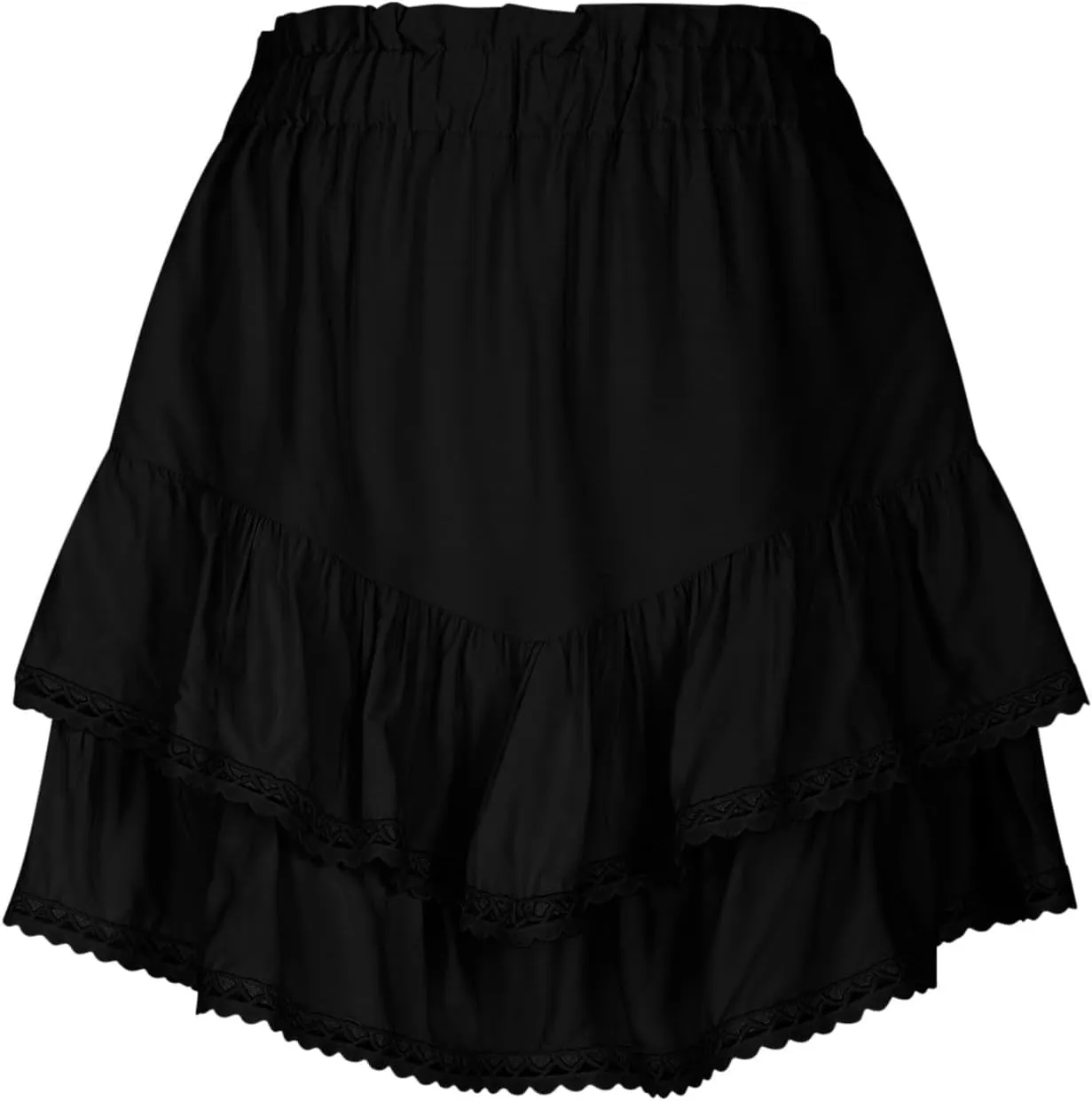 Flowy Shorts for Women Casual Boho Floral Skort Ruffle Mini Skirts Running Tennis Butterfly Shorts 2025 Trendy Outfit