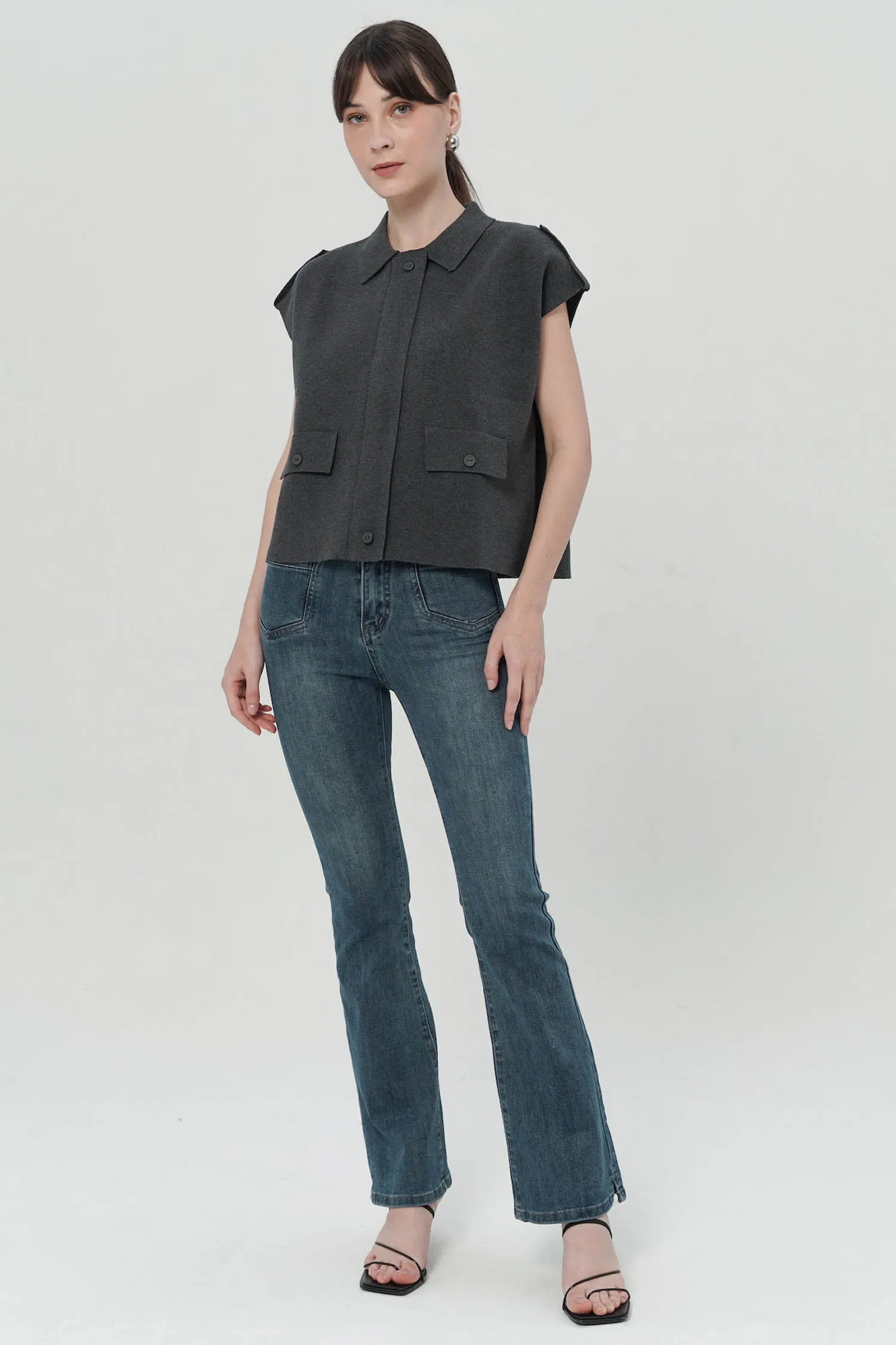 Fore Top In Dark Grey