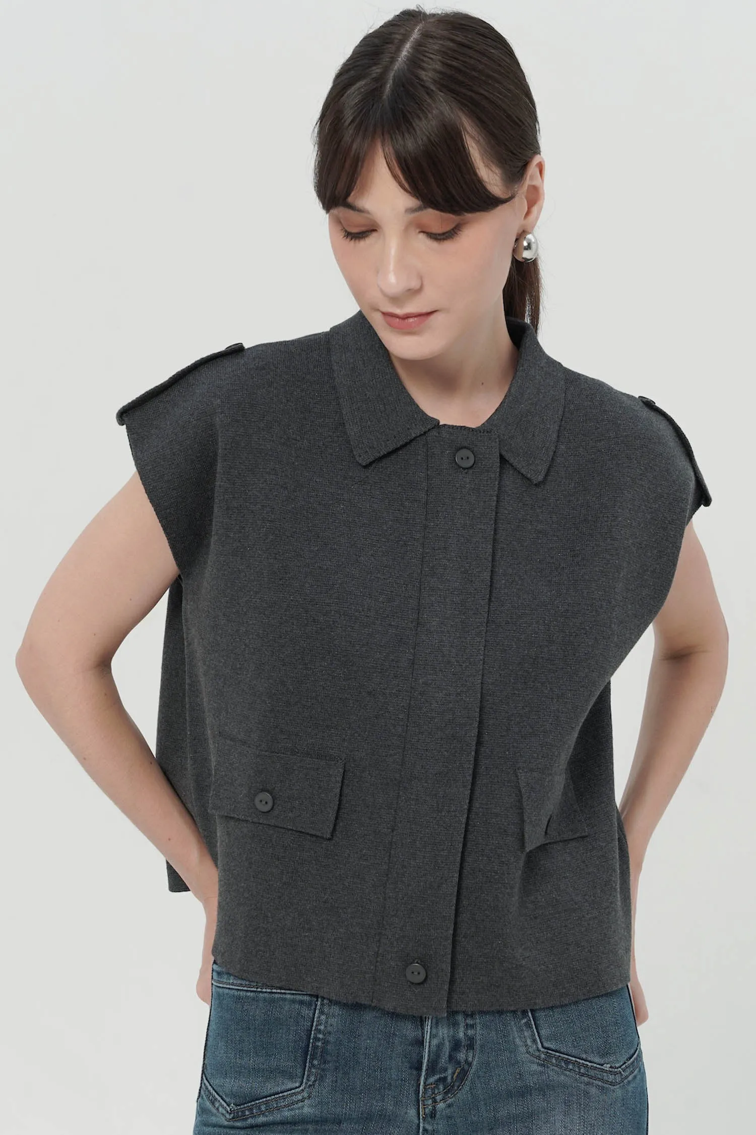 Fore Top In Dark Grey