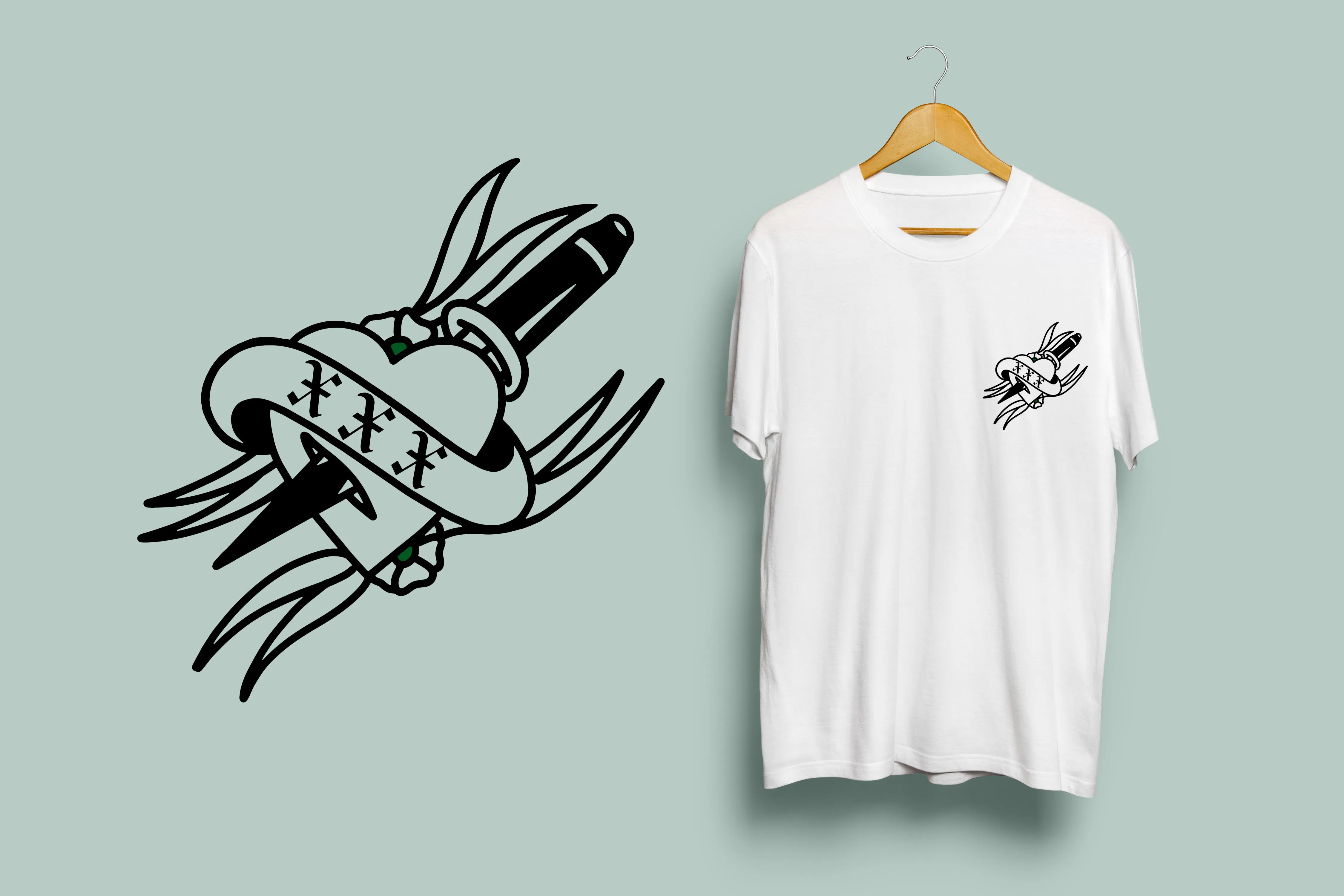 Ladies XIIICurse Straight Edge Tee
