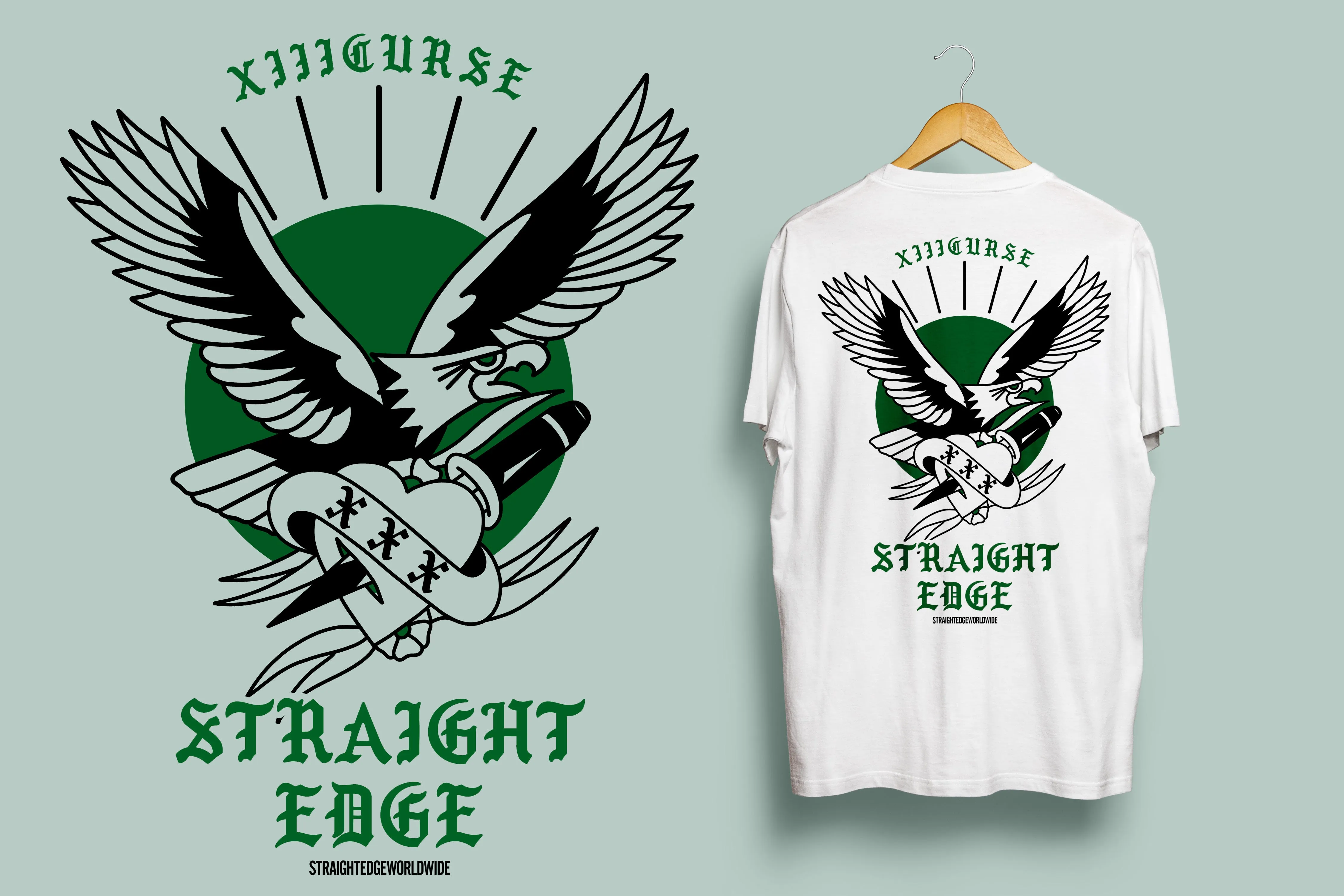 Ladies XIIICurse Straight Edge Tee