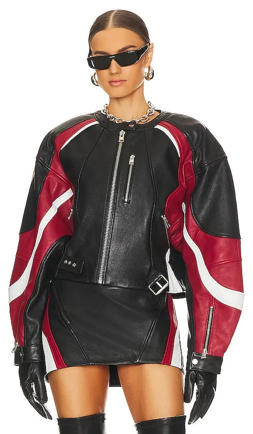 LAMARQUE Dustin Moto Jacket in Black