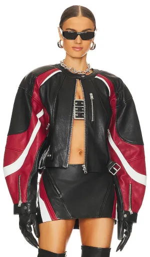 LAMARQUE Dustin Moto Jacket in Black