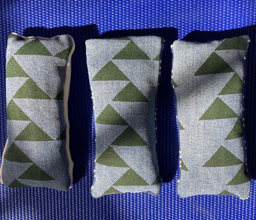 Lavender Denim eye pillows