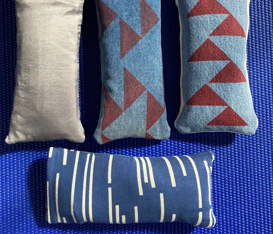 Lavender Denim eye pillows
