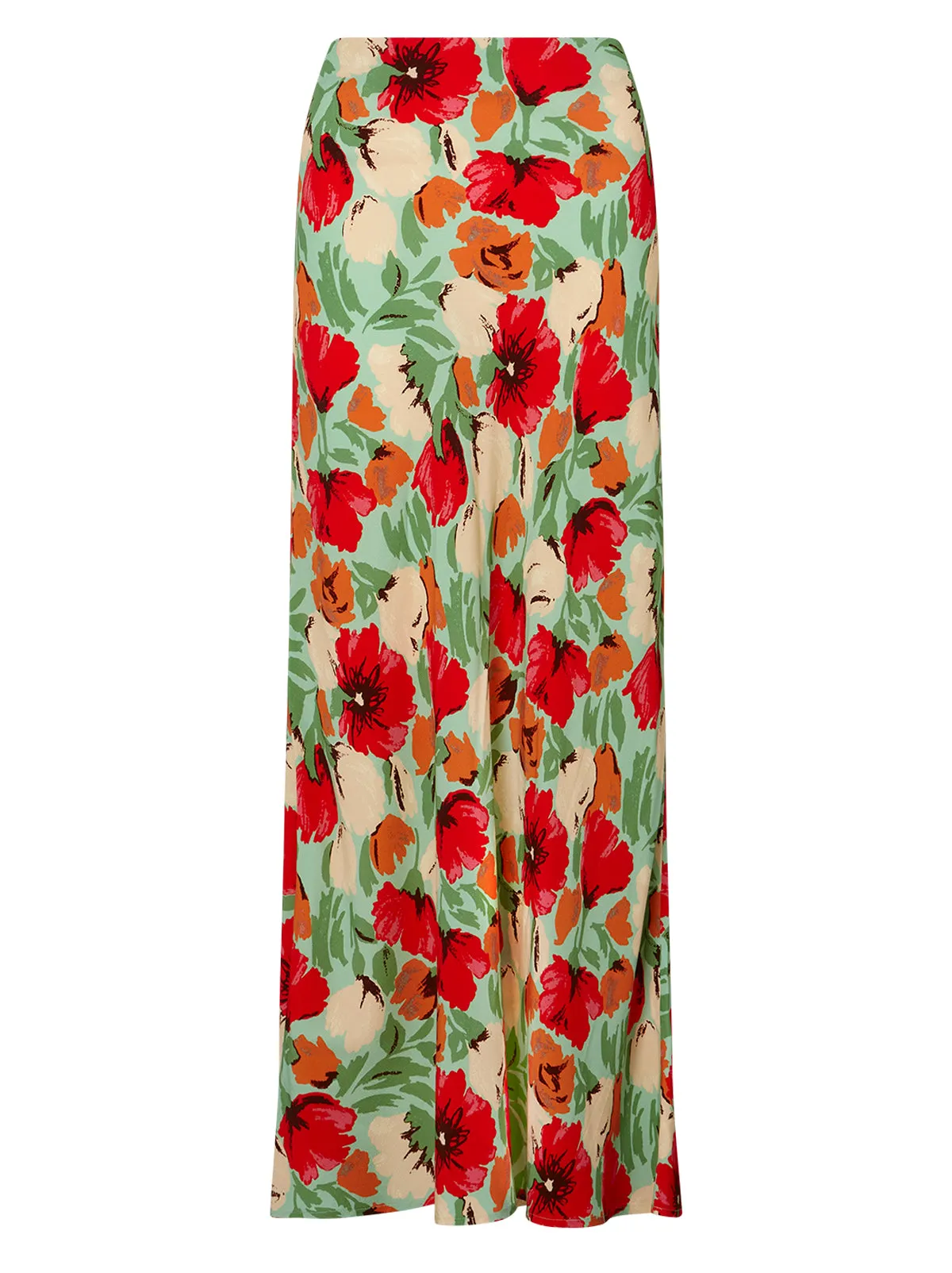 Layla Green Garden Floral Skirt