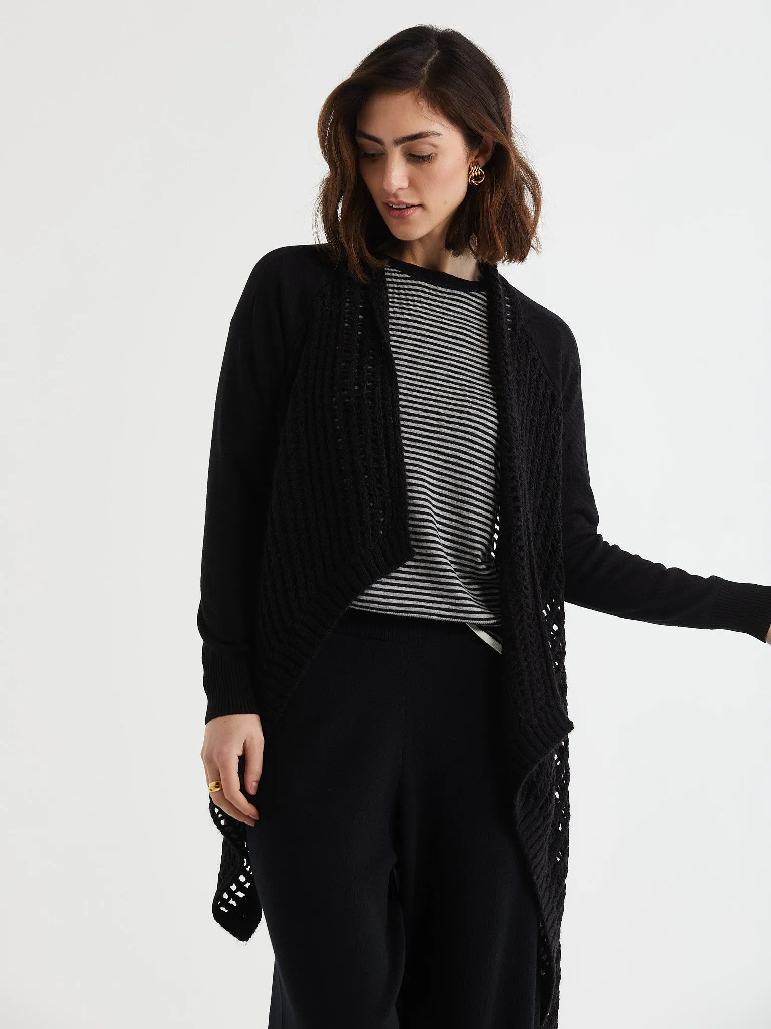 ld   co Lofty Lace Cardigan