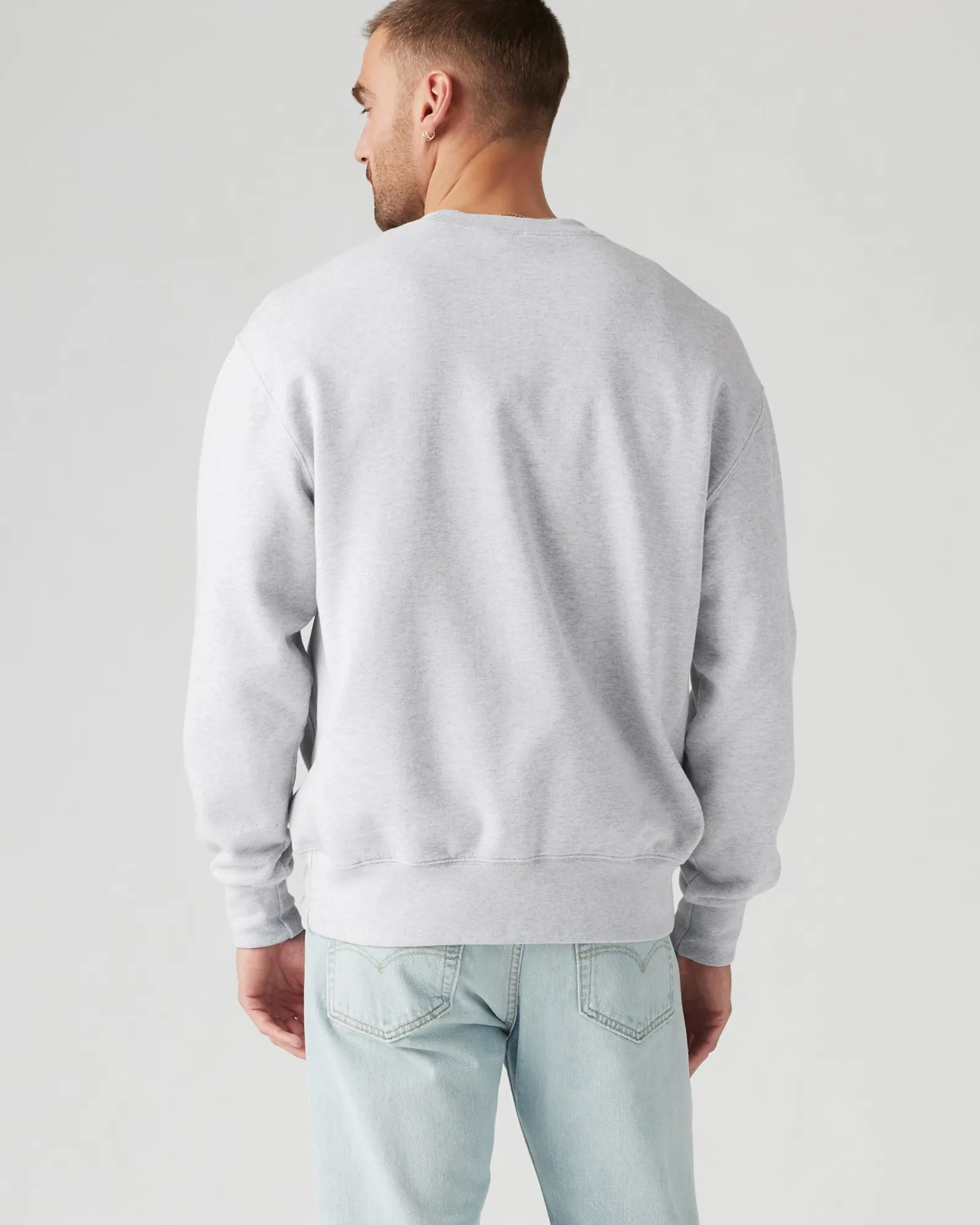 Levi's® Authentic Crew Sweat - Light Grey Heather