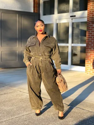 Lia Gray Denim Pant