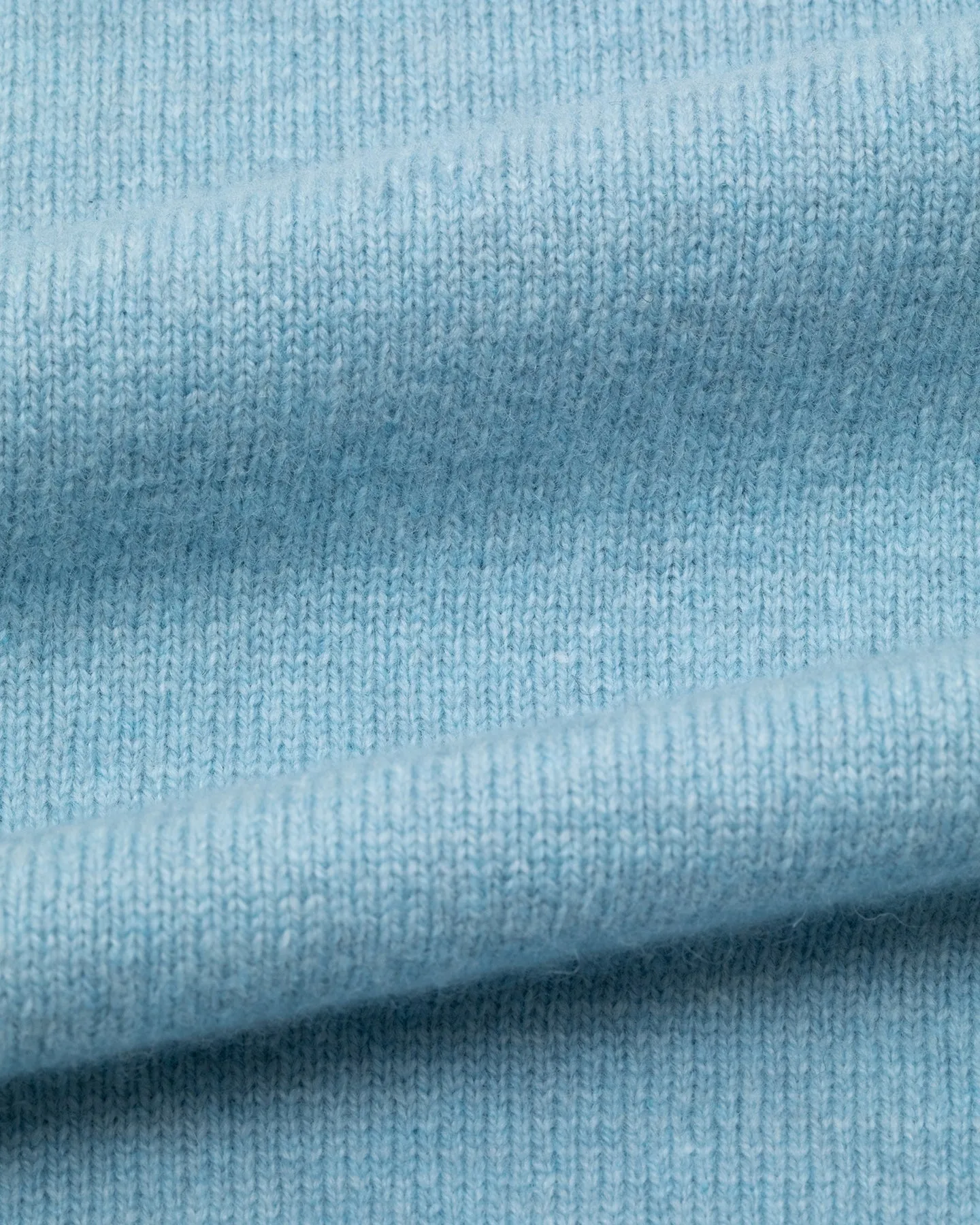 Light Blue Lambswool Crew Neck