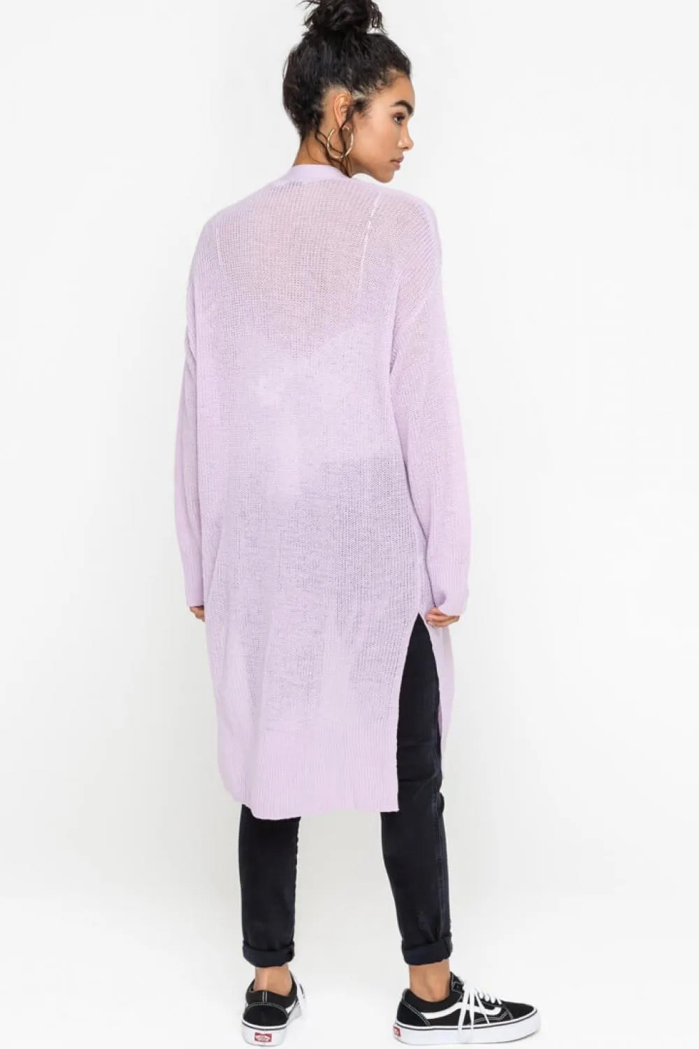 Light Knit Cardigan (Lilac)