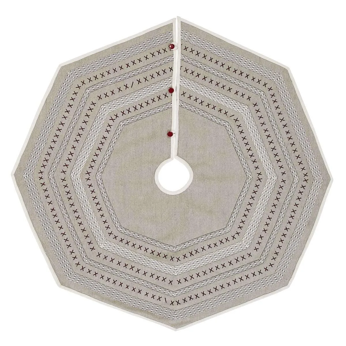 Liv Christmas Tree Skirt 48 VHC Brands