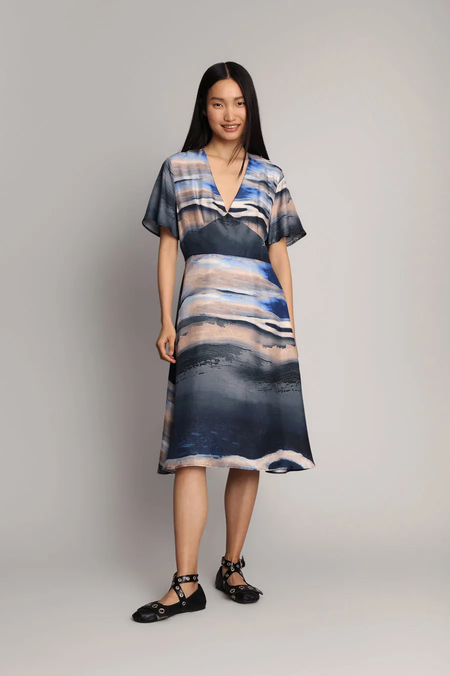 Munthe Leone Dress Blue