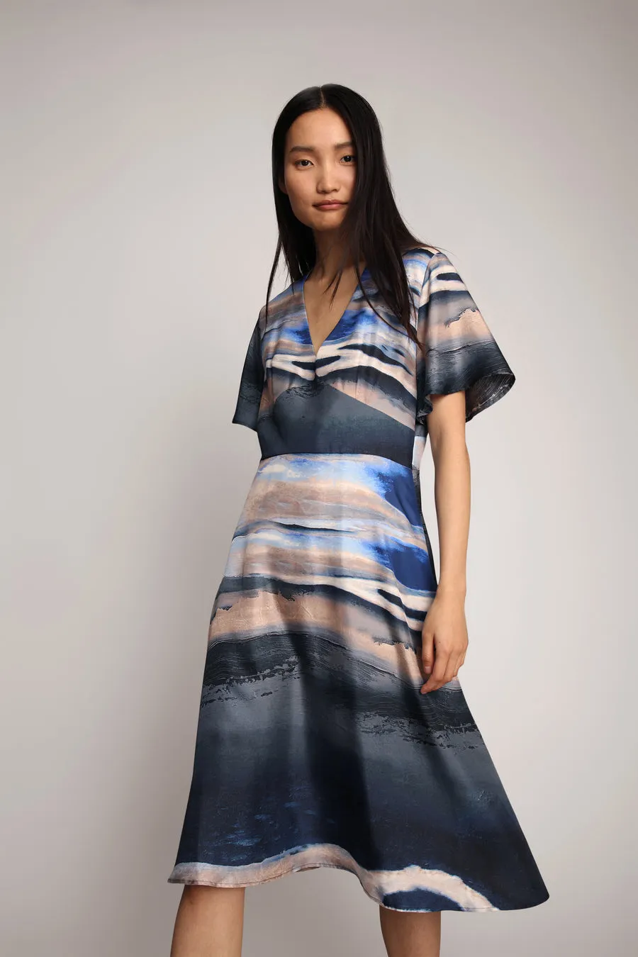 Munthe Leone Dress Blue