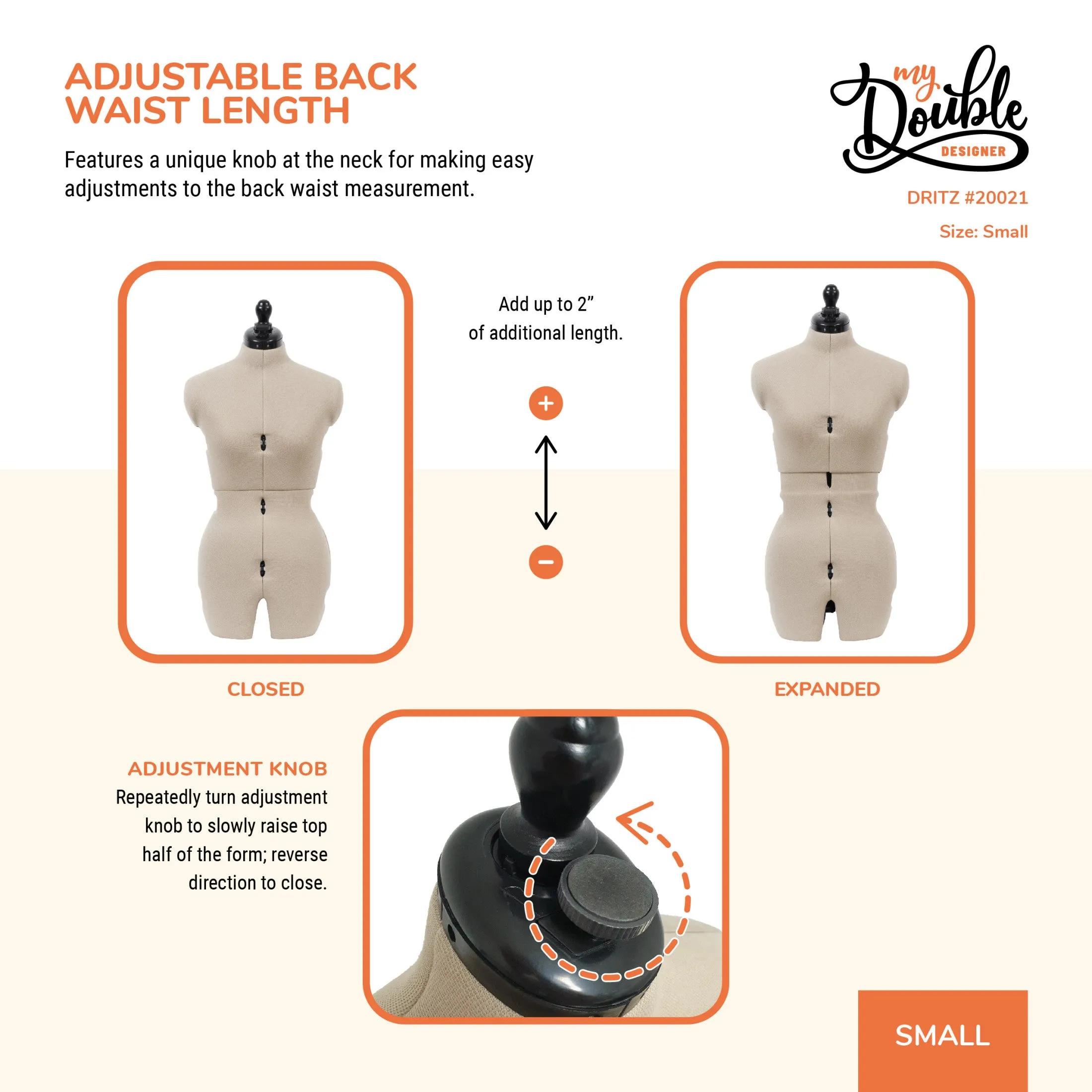 My Double Designer Adjustable Dress Form