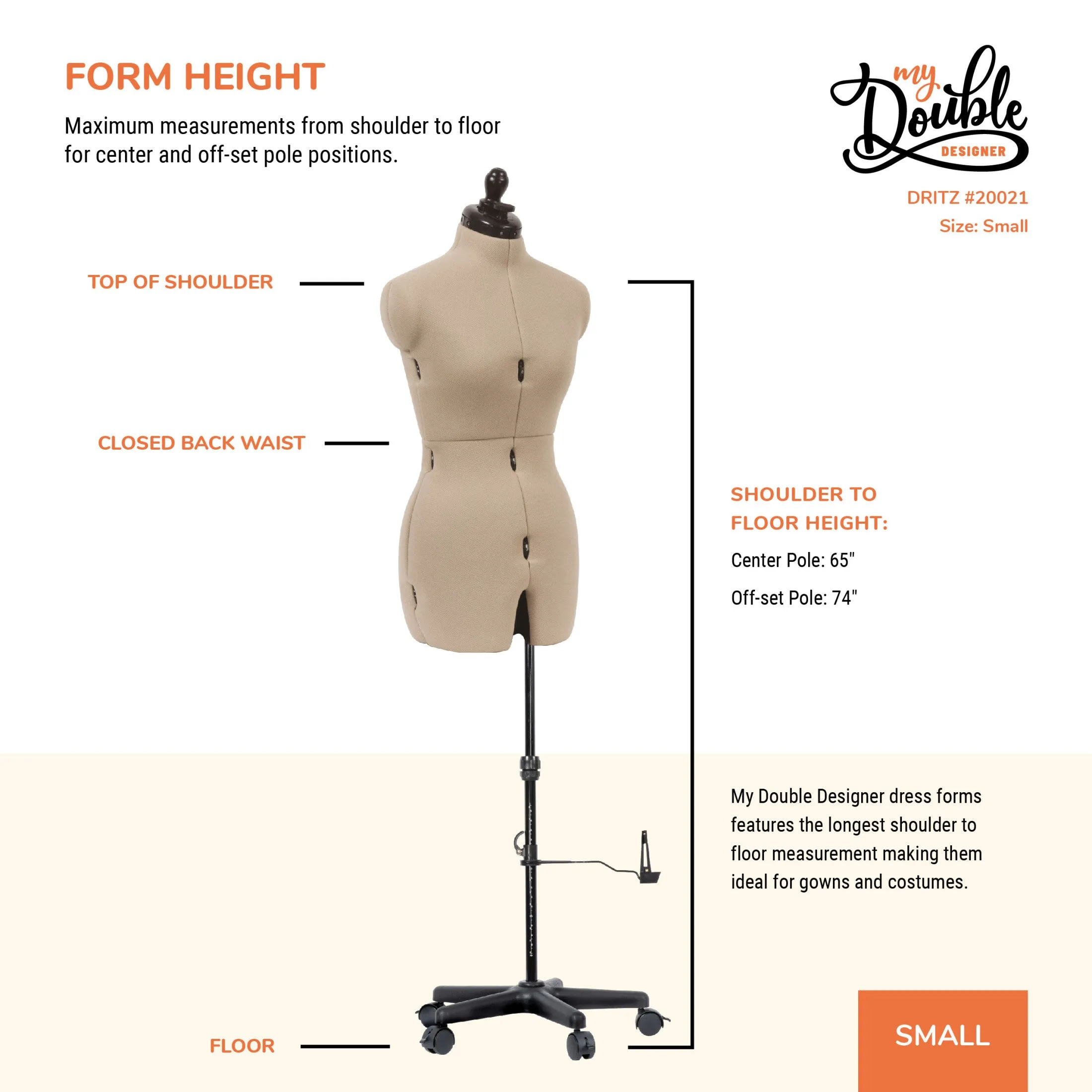 My Double Designer Adjustable Dress Form