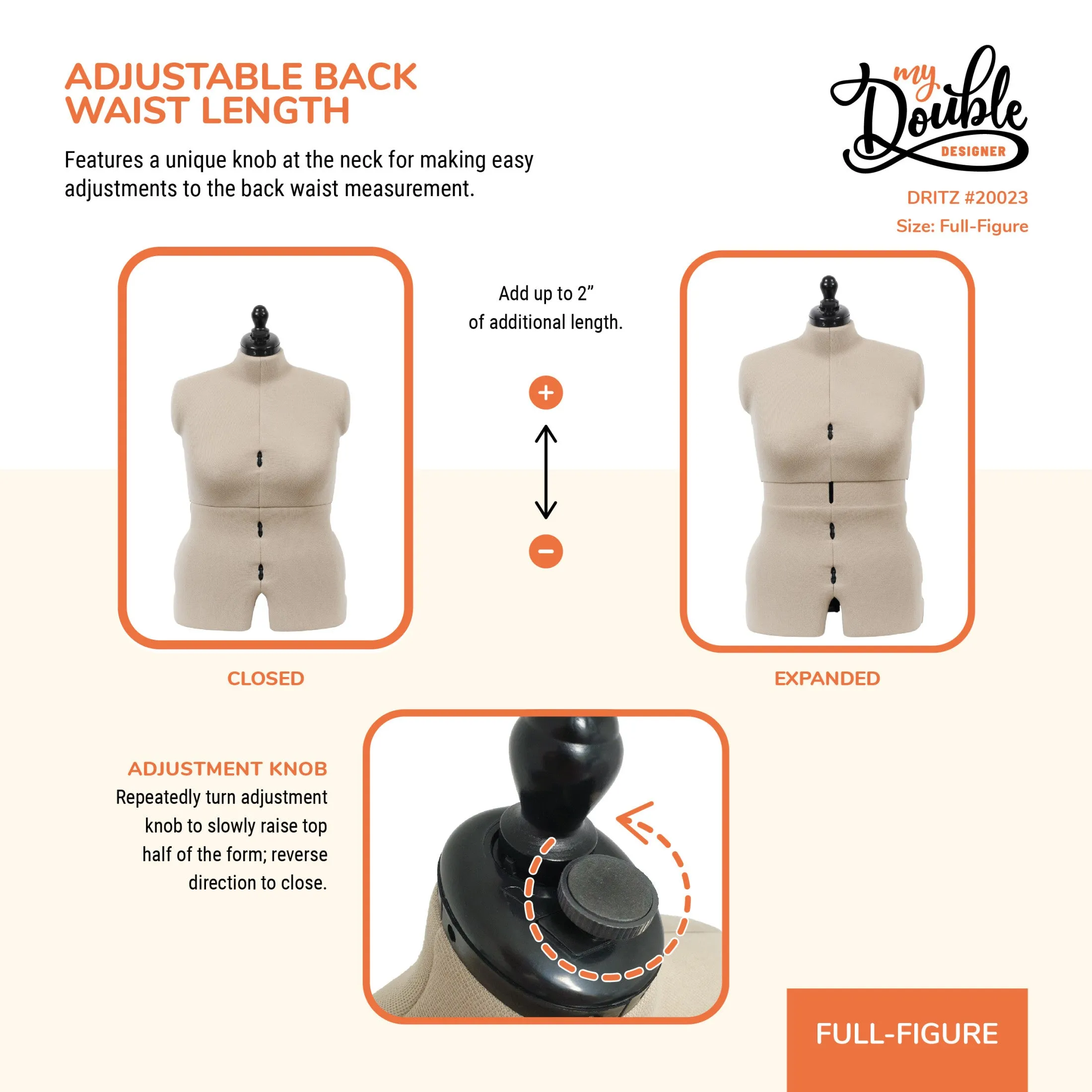 My Double Designer Adjustable Dress Form