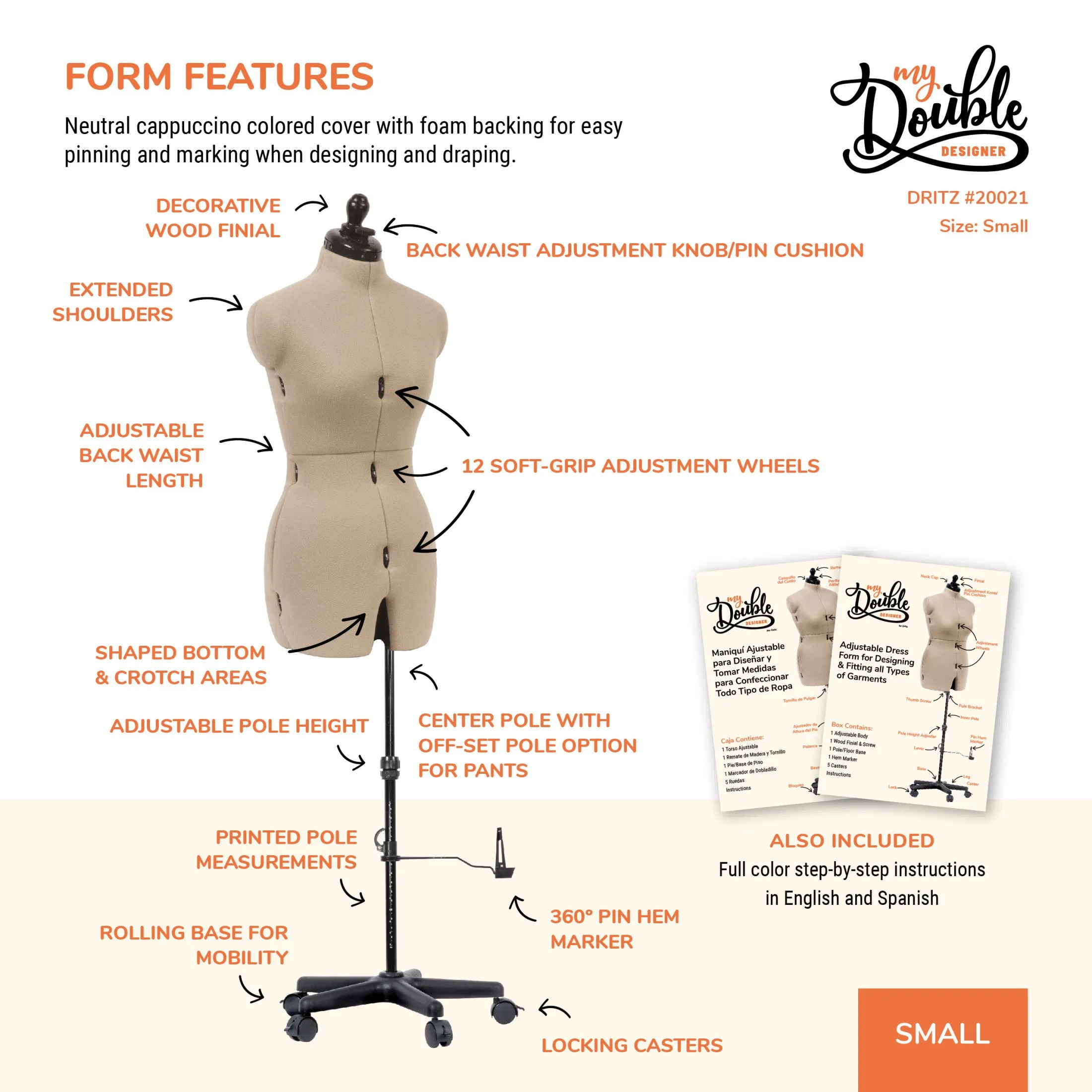 My Double Designer Adjustable Dress Form