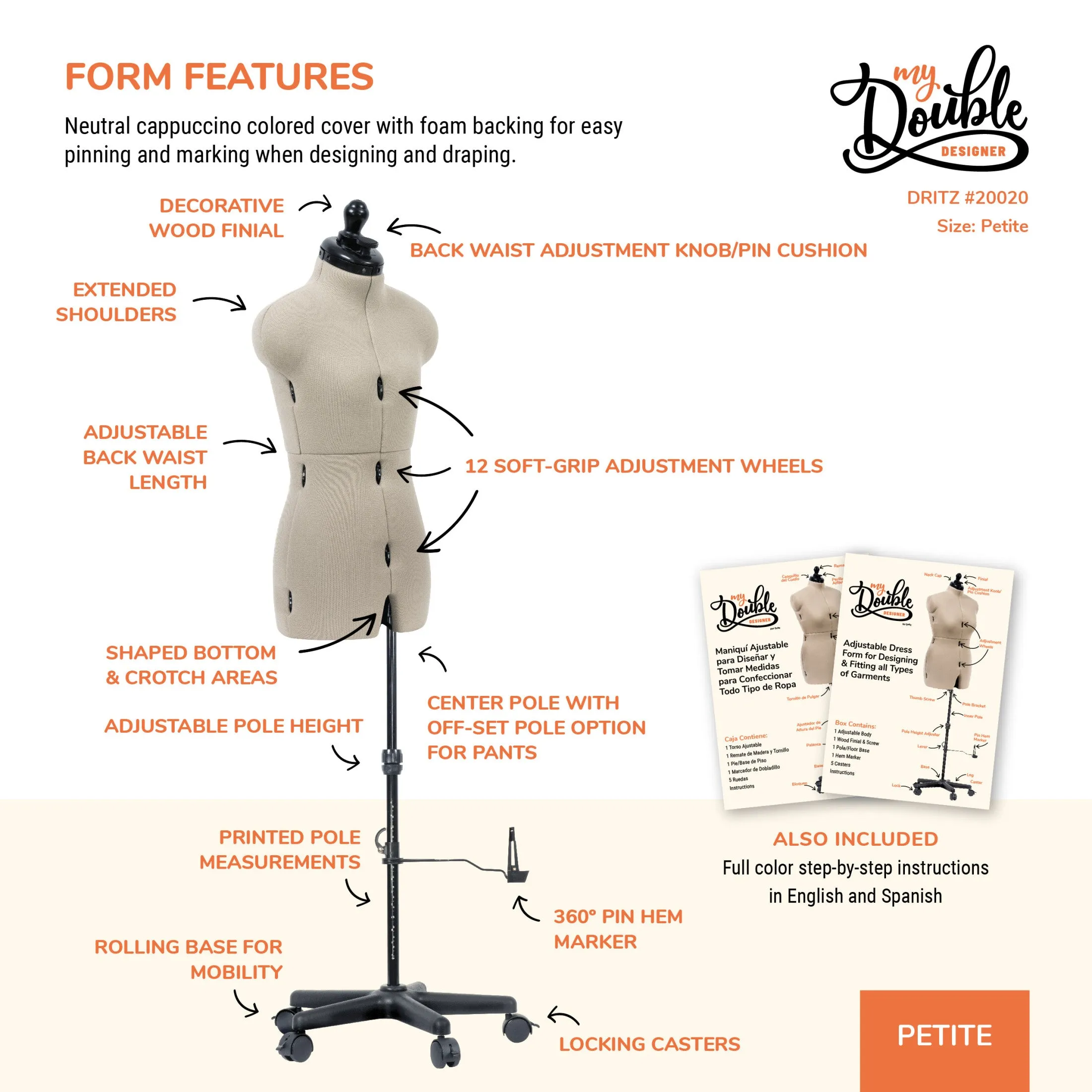 My Double Designer Adjustable Dress Form