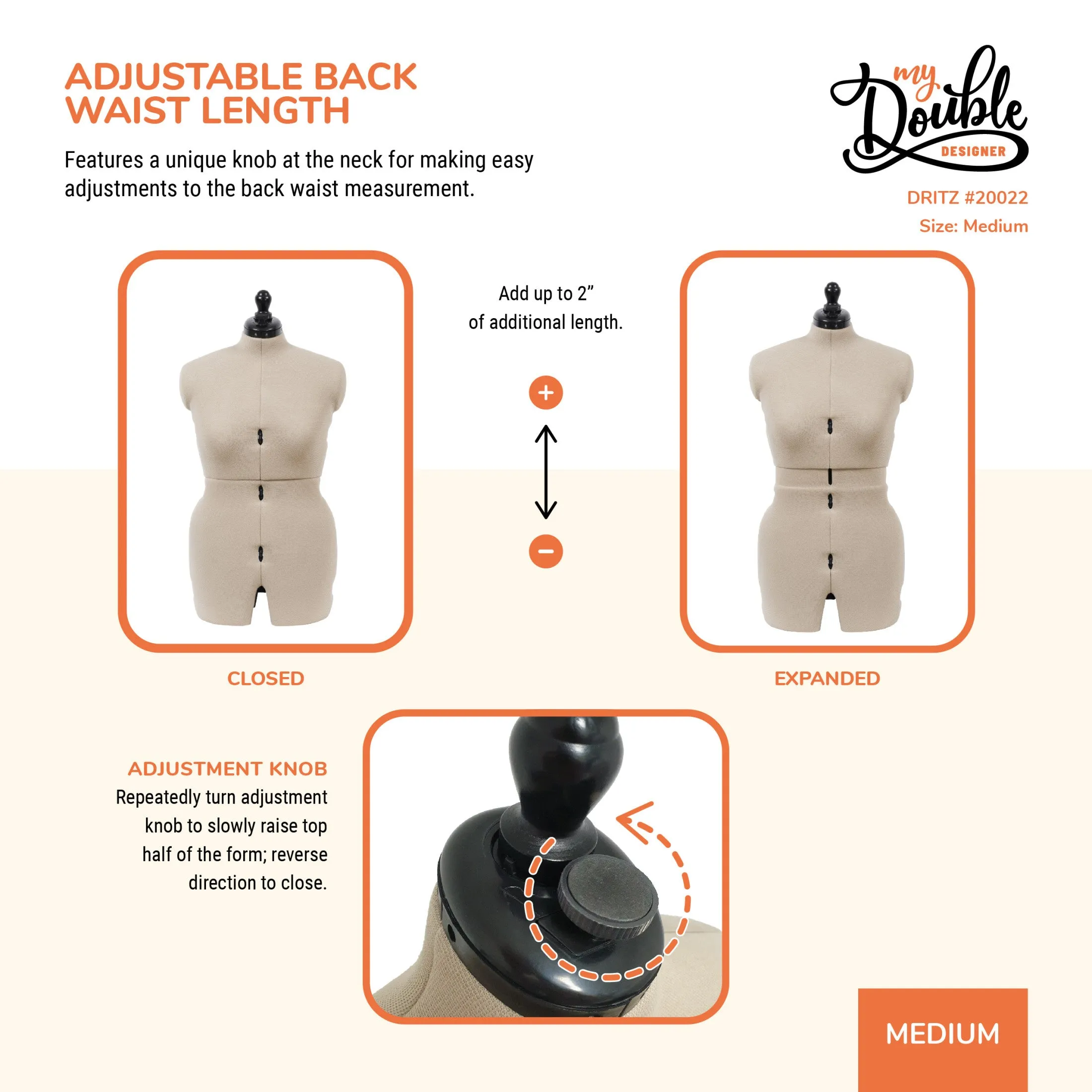 My Double Designer Adjustable Dress Form